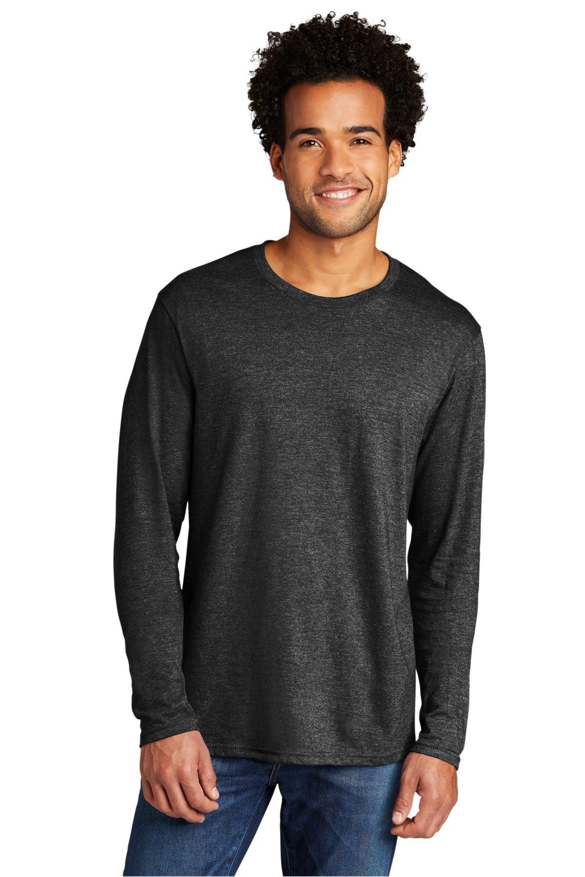 Port & Company Tri-Blend Long Sleeve Tee. PC330LS - Dresses Max