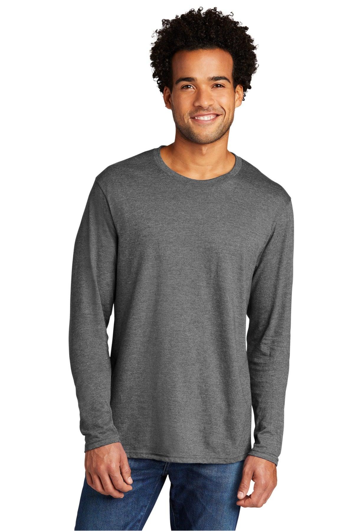 Port & Company Tri-Blend Long Sleeve Tee. PC330LS - Dresses Max