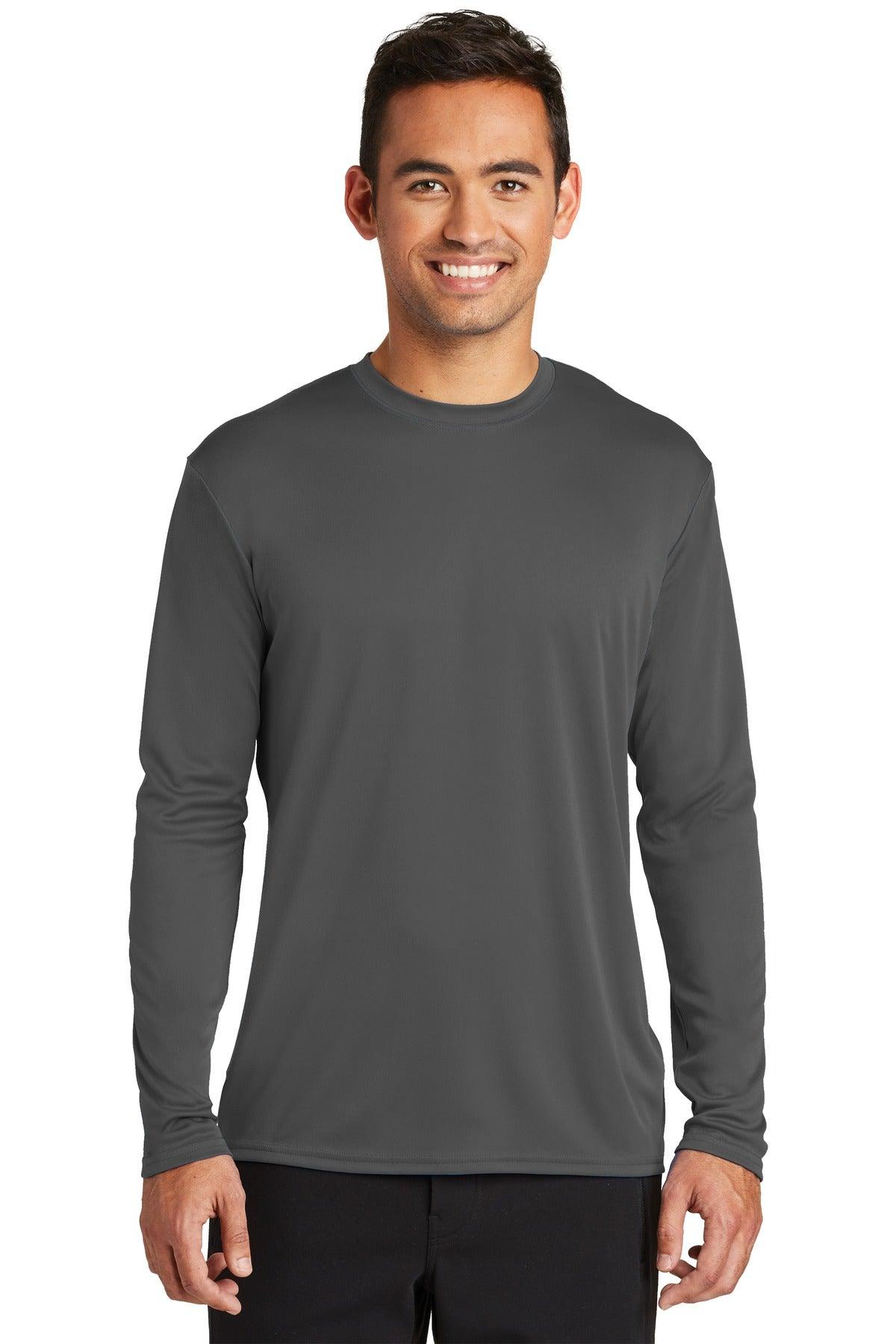 Port & Company Long Sleeve Performance Tee. PC380LS - Dresses Max