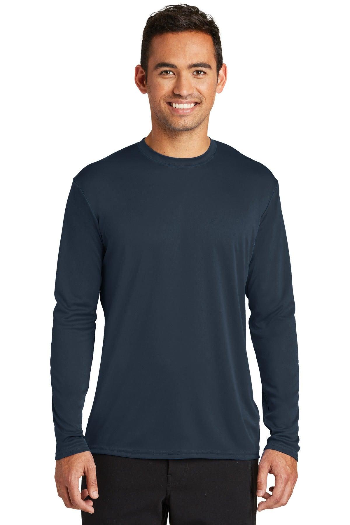 Port & Company Long Sleeve Performance Tee. PC380LS - Dresses Max