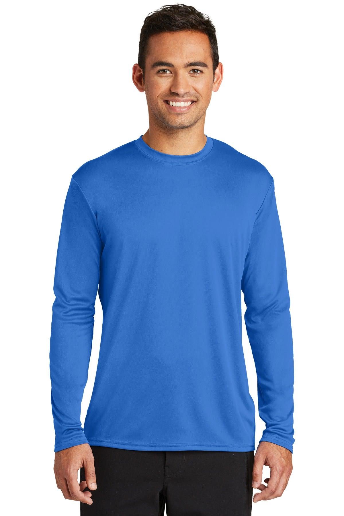 Port & Company Long Sleeve Performance Tee. PC380LS - Dresses Max