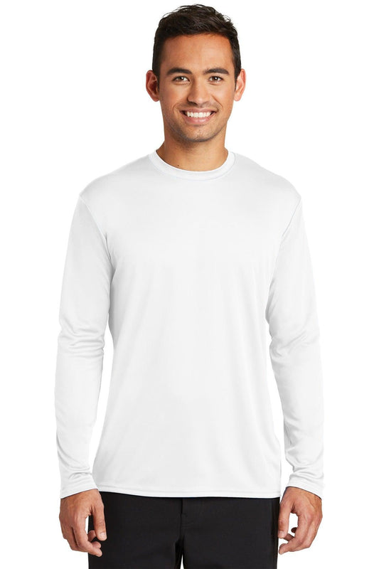 Port & Company Long Sleeve Performance Tee. PC380LS - Dresses Max