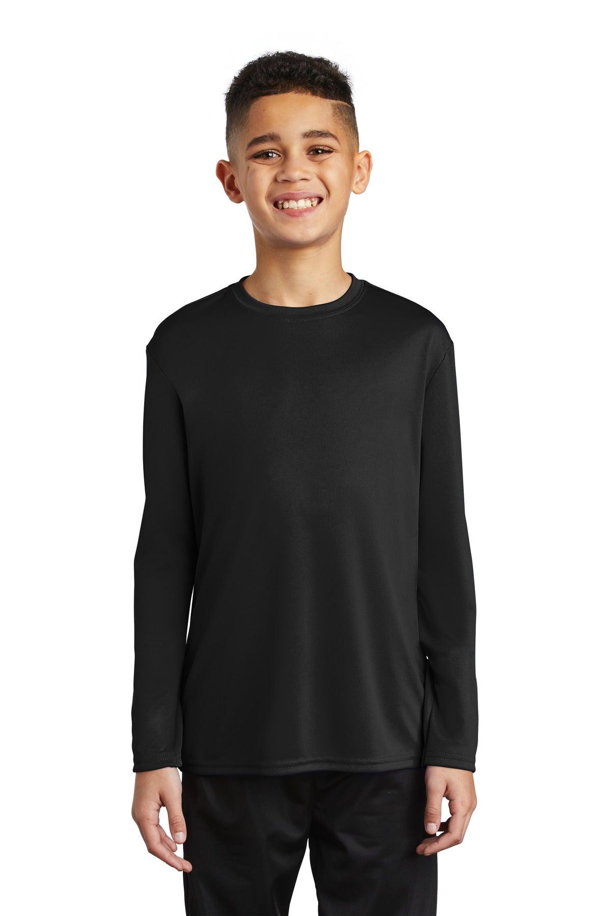 Port & Company Youth Long Sleeve Performance Tee PC380YLS - Dresses Max