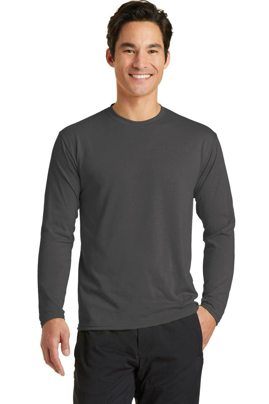 Port & Company Long Sleeve Performance Blend Tee. PC381LS - Dresses Max
