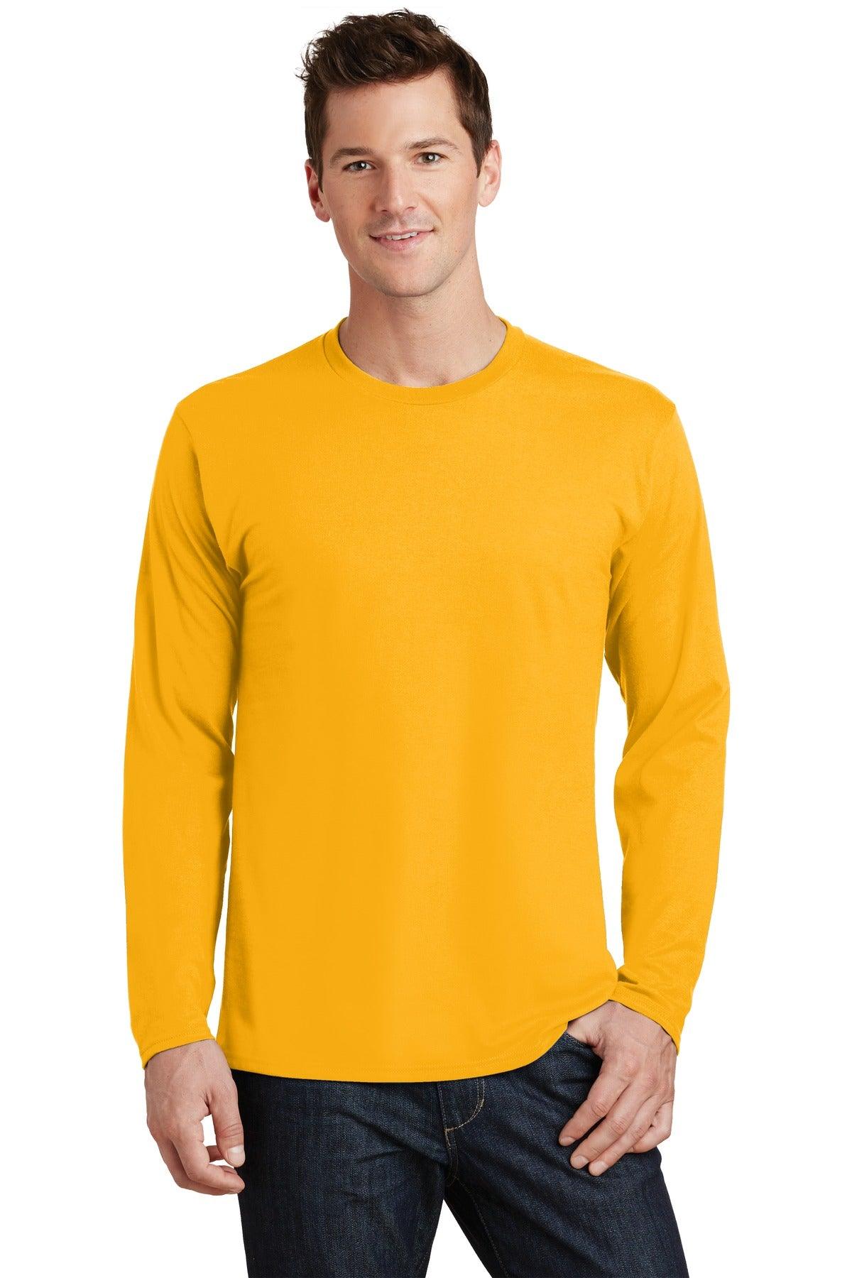 Port & Company Long Sleeve Fan Favorite Tee. PC450LS - Dresses Max