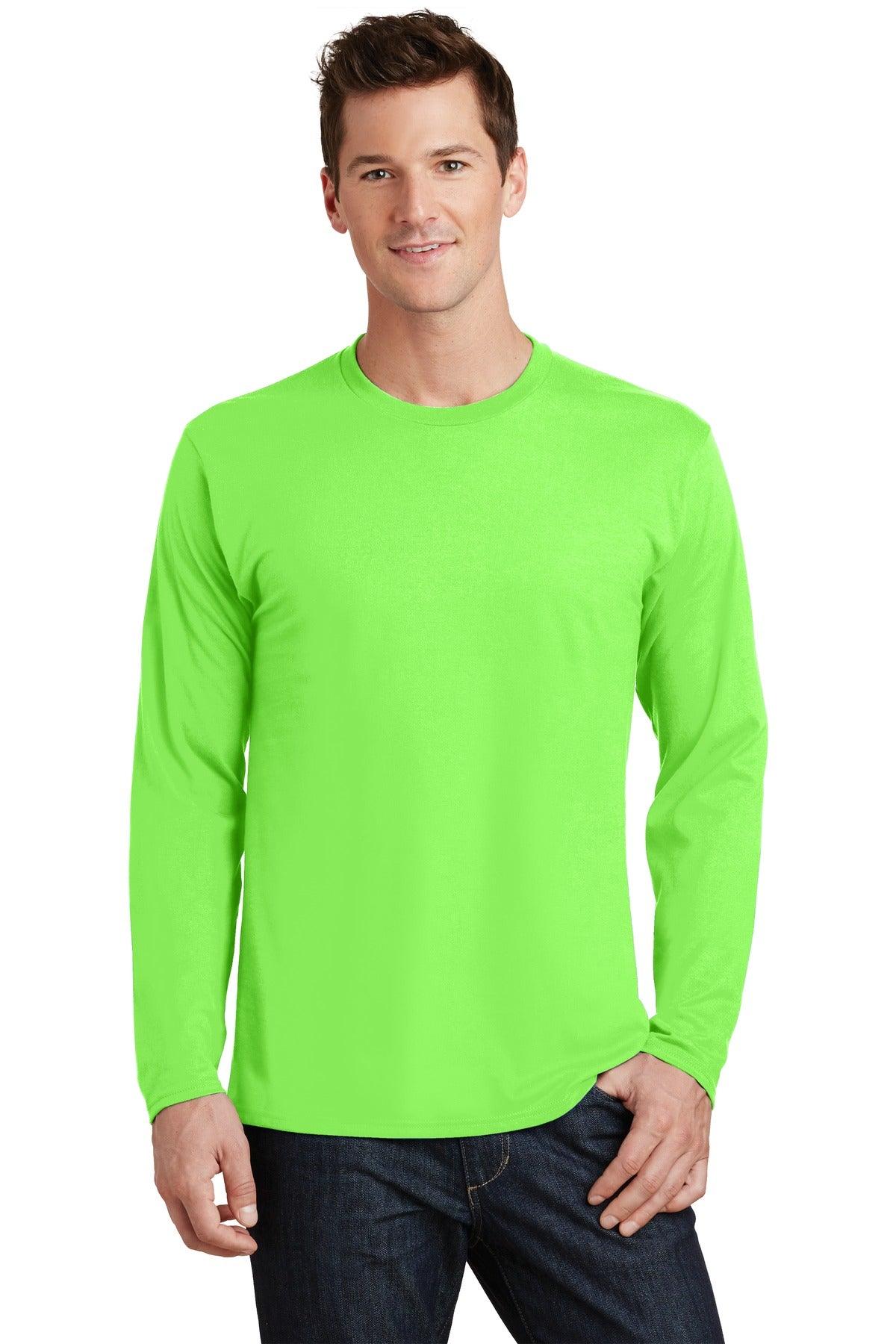 Port & Company Long Sleeve Fan Favorite Tee. PC450LS - Dresses Max