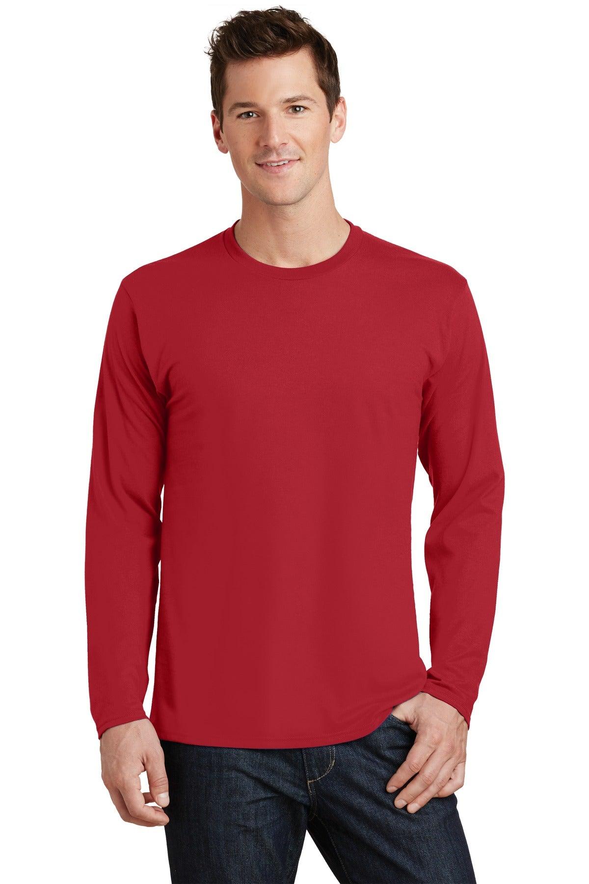 Port & Company Long Sleeve Fan Favorite Tee. PC450LS - Dresses Max