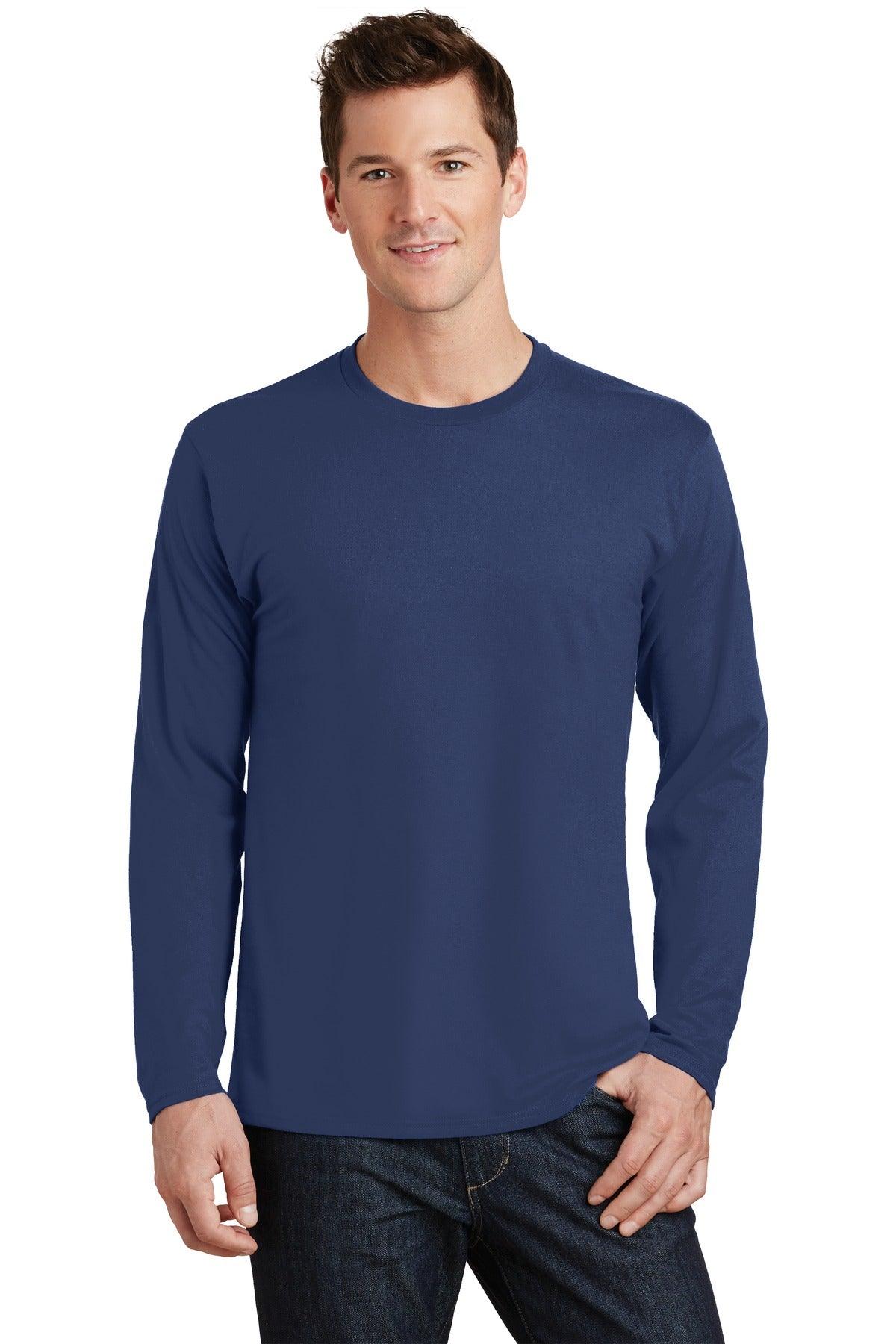 Port & Company Long Sleeve Fan Favorite Tee. PC450LS - Dresses Max