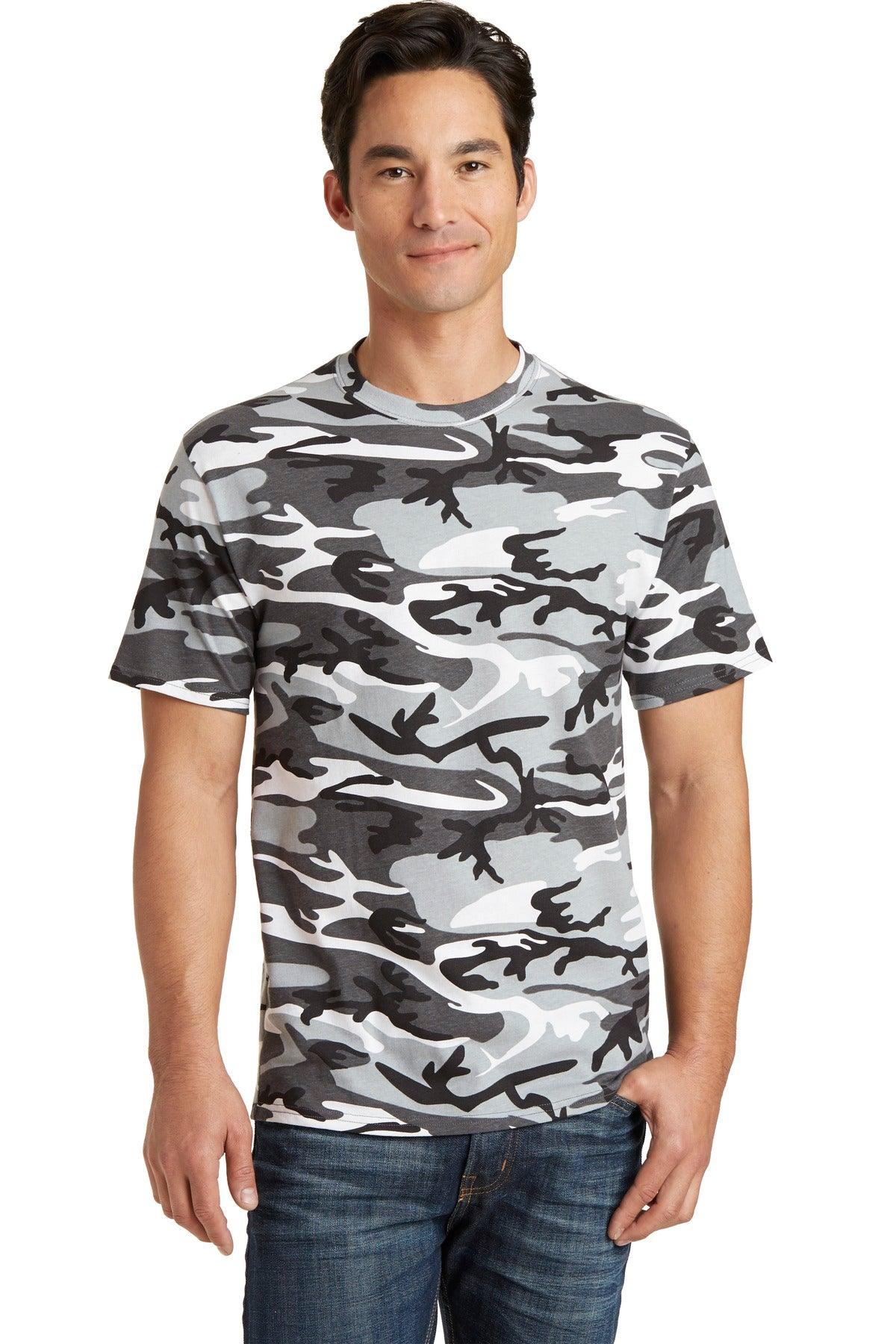 Port & Company Core Cotton Camo Tee. PC54C - Dresses Max