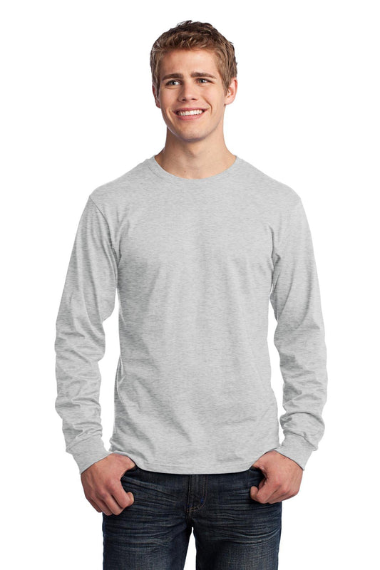 Port & Company - Long Sleeve Core Cotton Tee. PC54LS - Dresses Max
