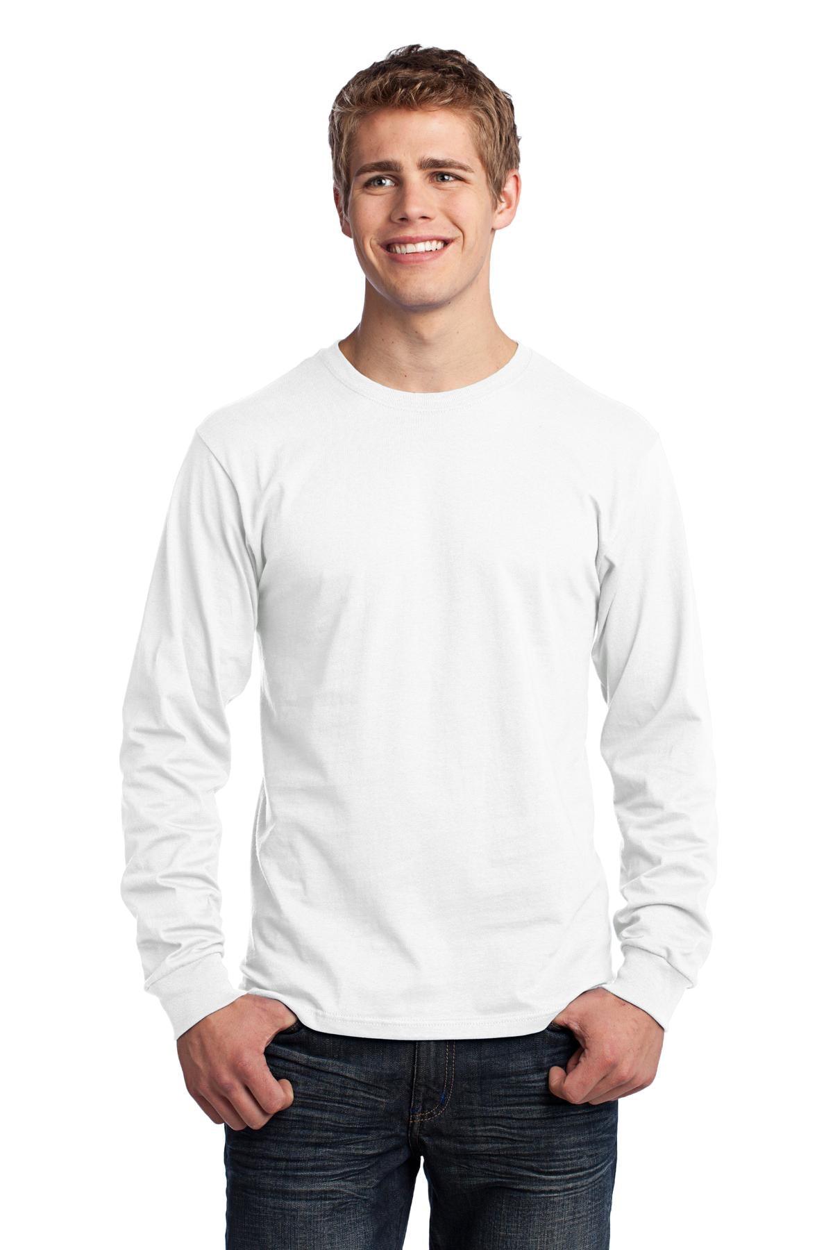 Port & Company - Long Sleeve Core Cotton Tee. PC54LS - Dresses Max