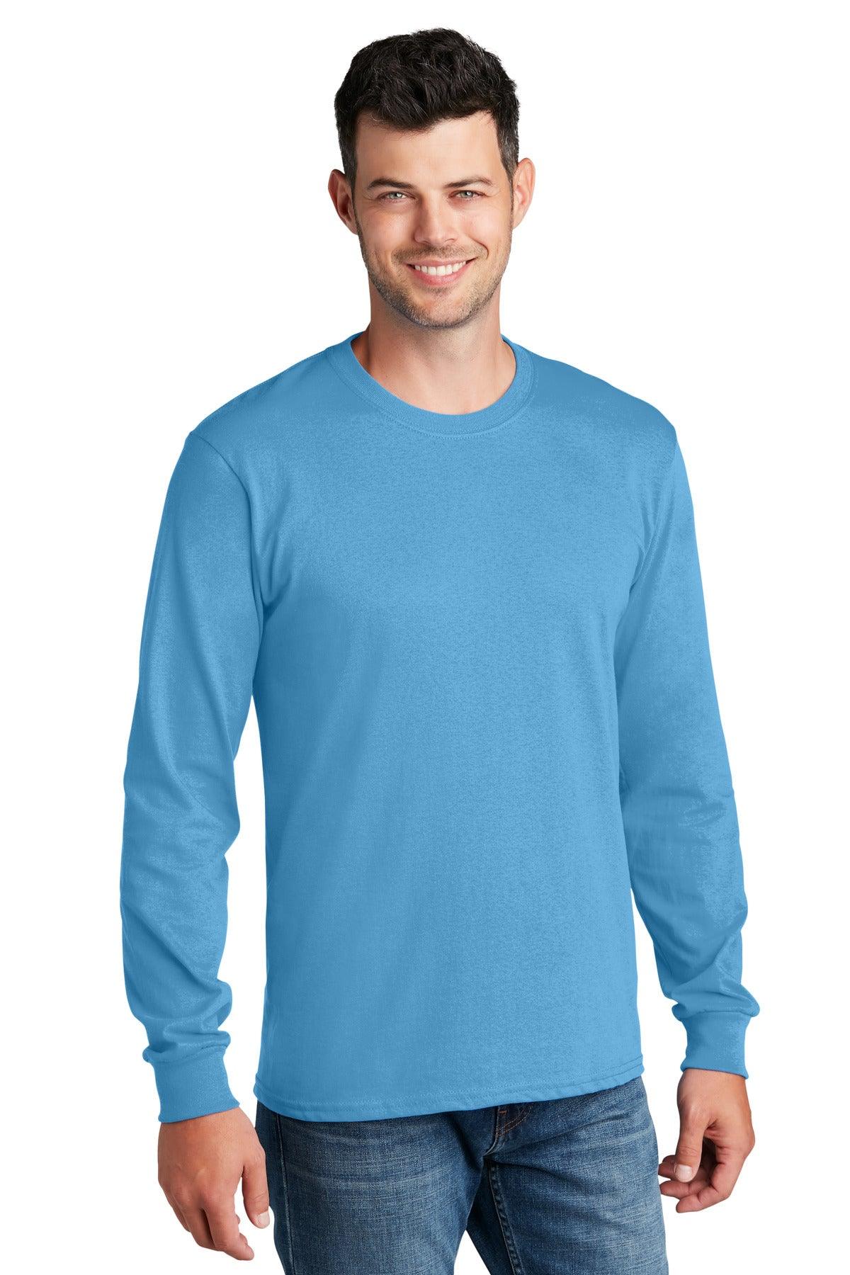 Port & Company - Long Sleeve Core Cotton Tee. PC54LS - Dresses Max