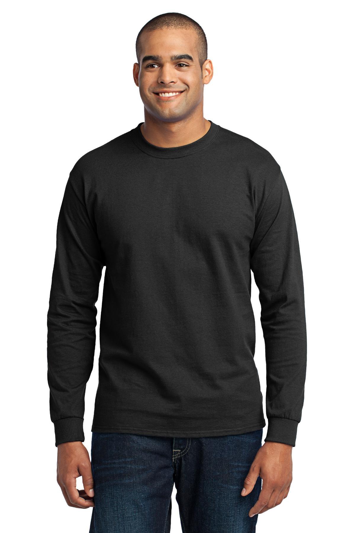 Port & Company - Long Sleeve Core Blend Tee. PC55LS - Dresses Max