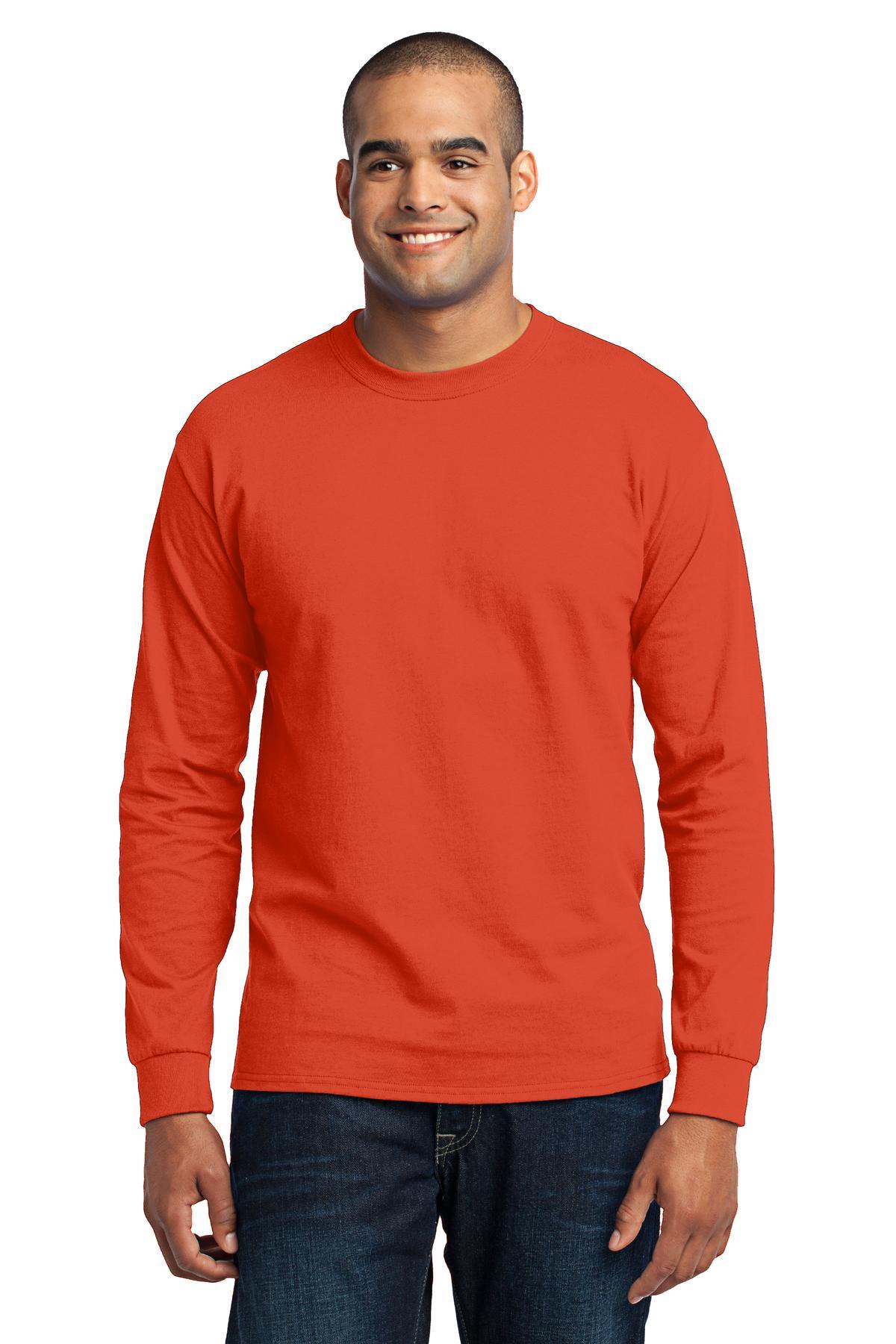 Port & Company - Long Sleeve Core Blend Tee. PC55LS - Dresses Max