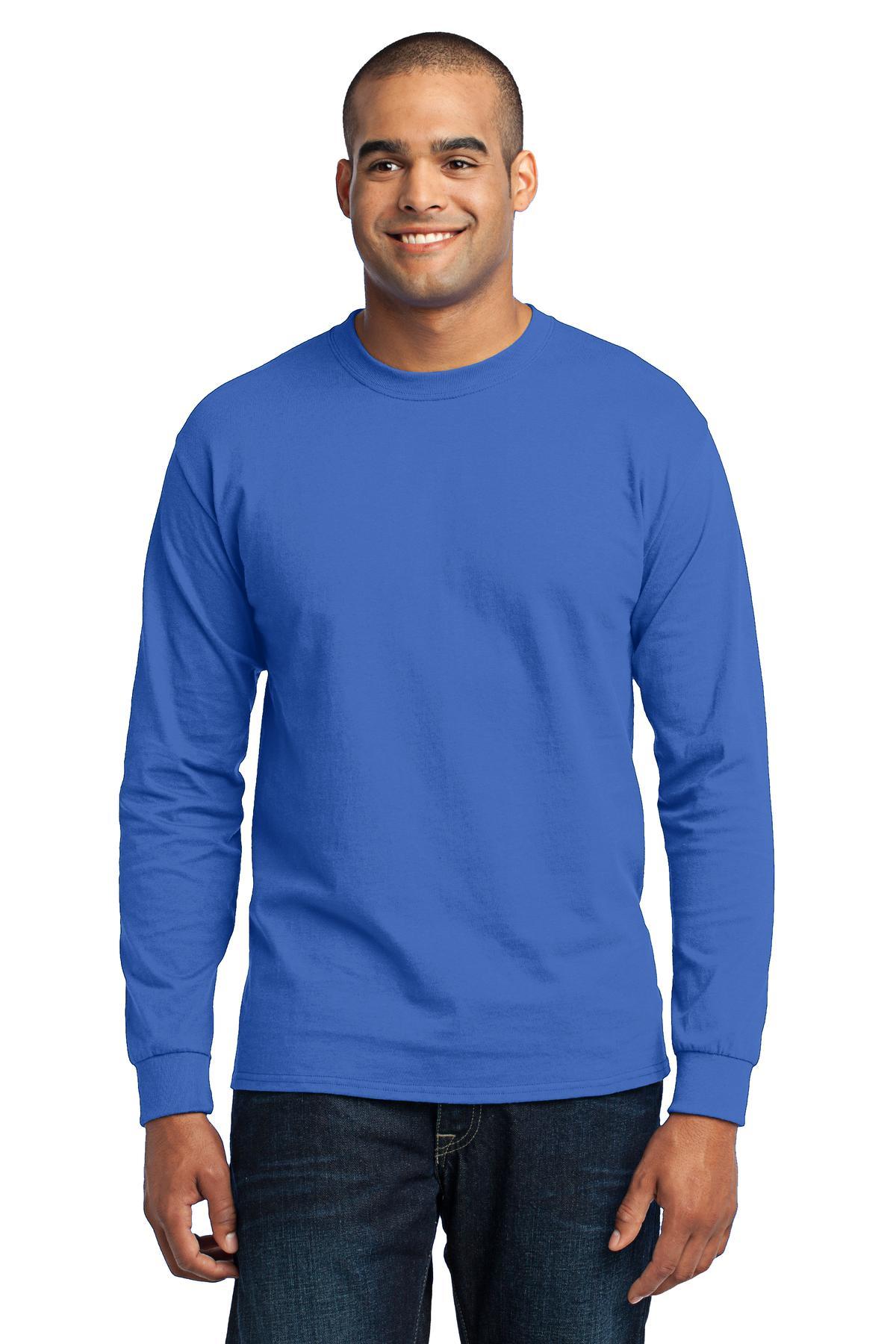 Port & Company - Long Sleeve Core Blend Tee. PC55LS - Dresses Max
