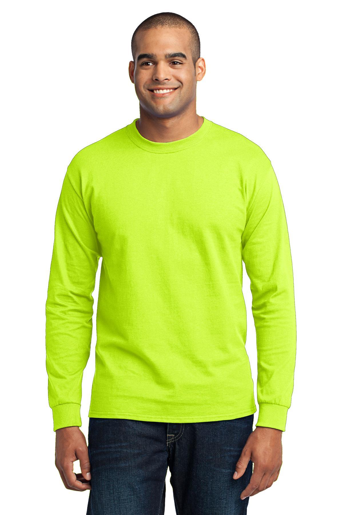 Port & Company - Long Sleeve Core Blend Tee. PC55LS - Dresses Max