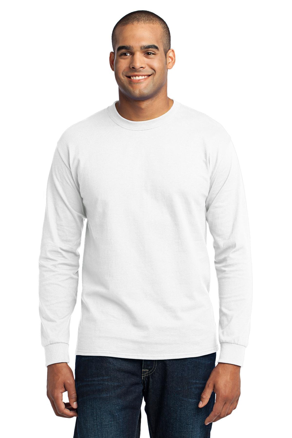 Port & Company - Long Sleeve Core Blend Tee. PC55LS - Dresses Max