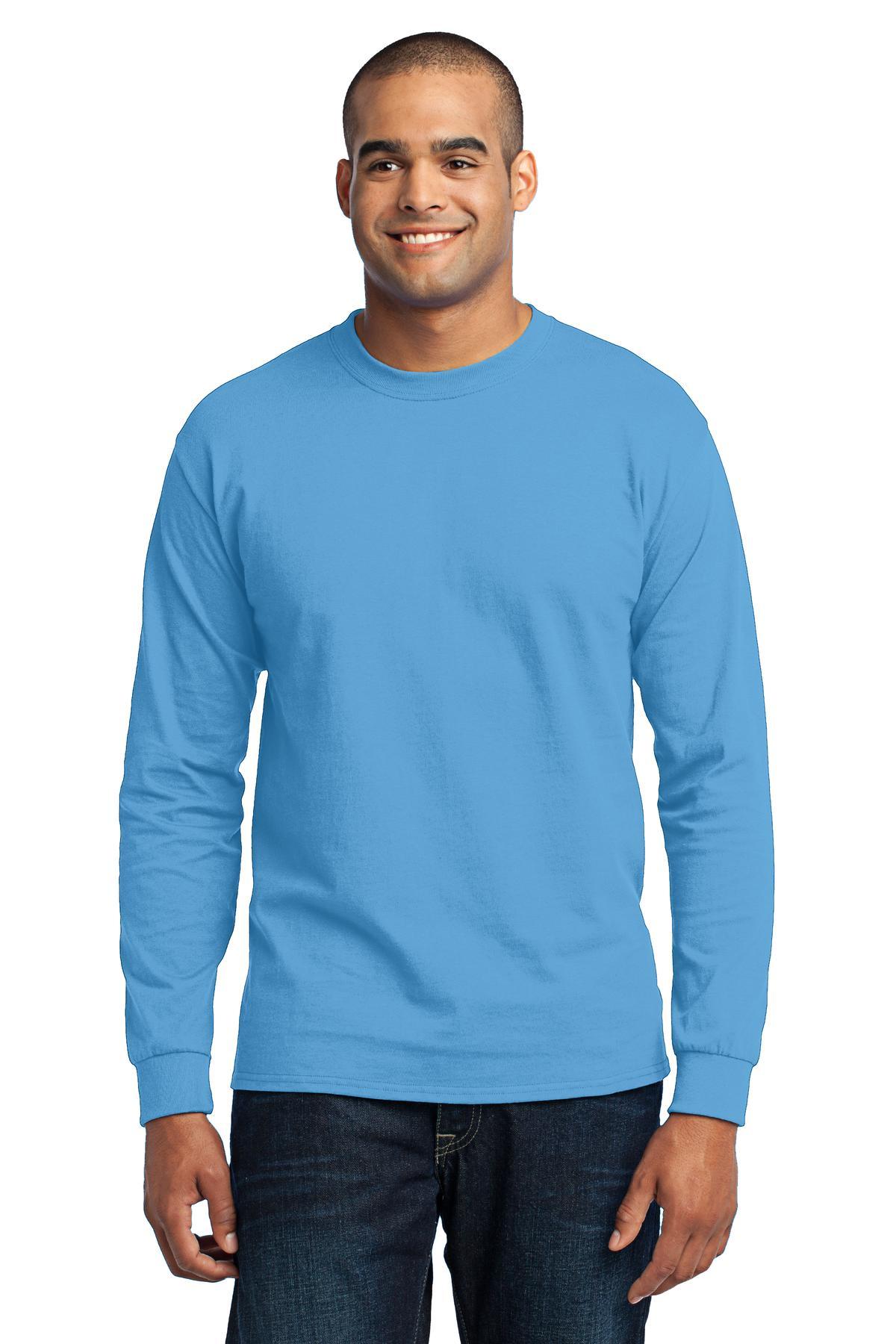 Port & Company - Long Sleeve Core Blend Tee. PC55LS - Dresses Max