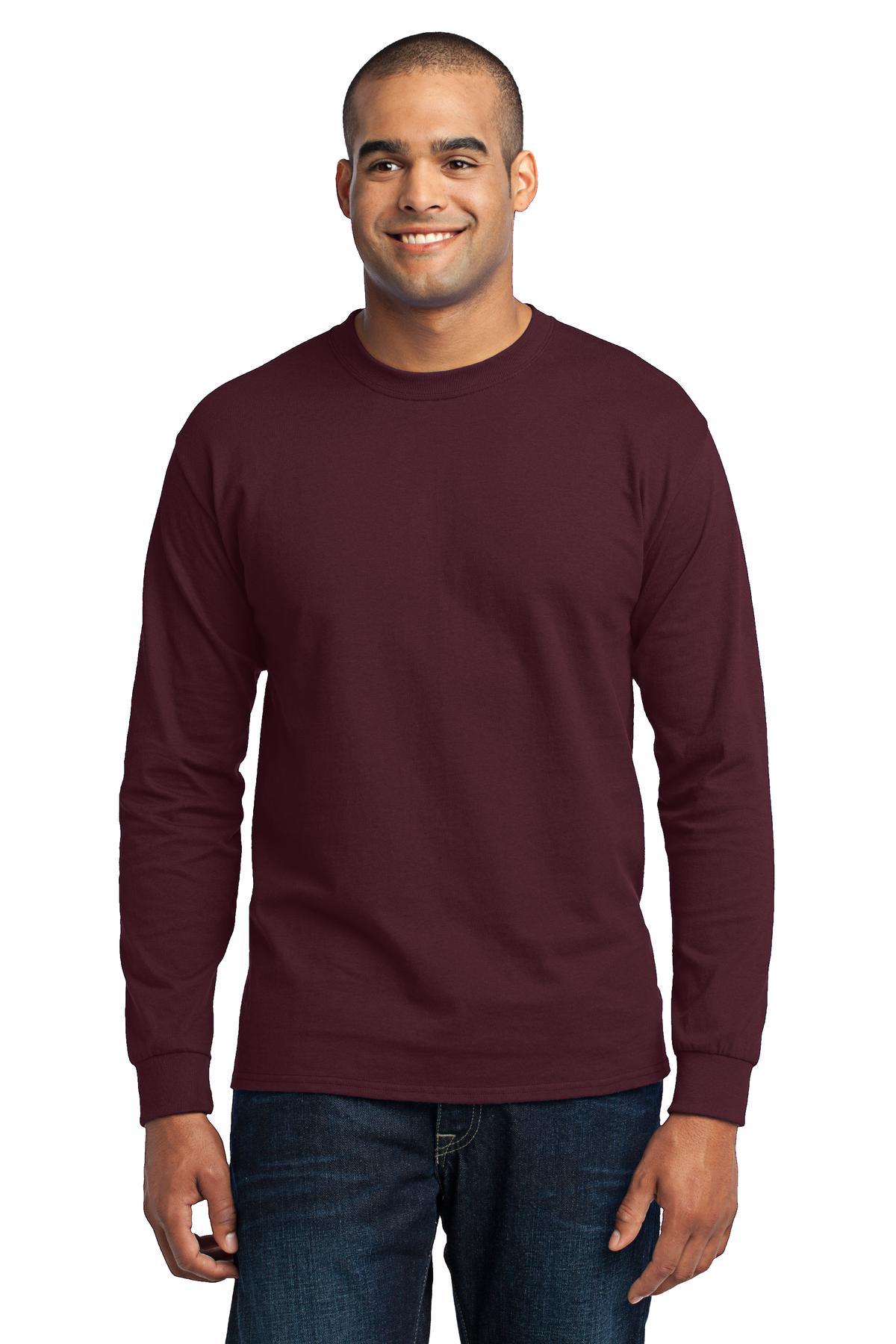 Port & Company - Long Sleeve Core Blend Tee. PC55LS - Dresses Max