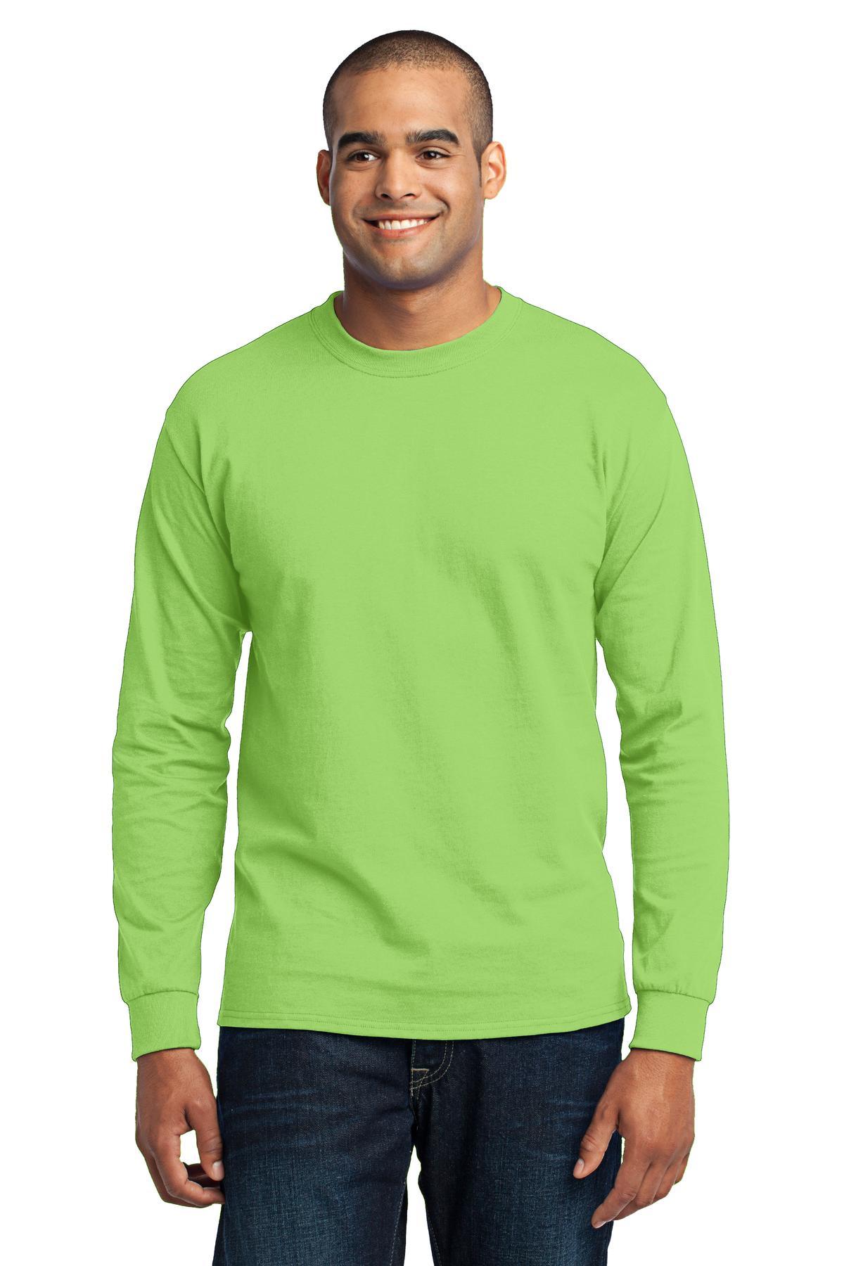Port & Company - Long Sleeve Core Blend Tee. PC55LS - Dresses Max