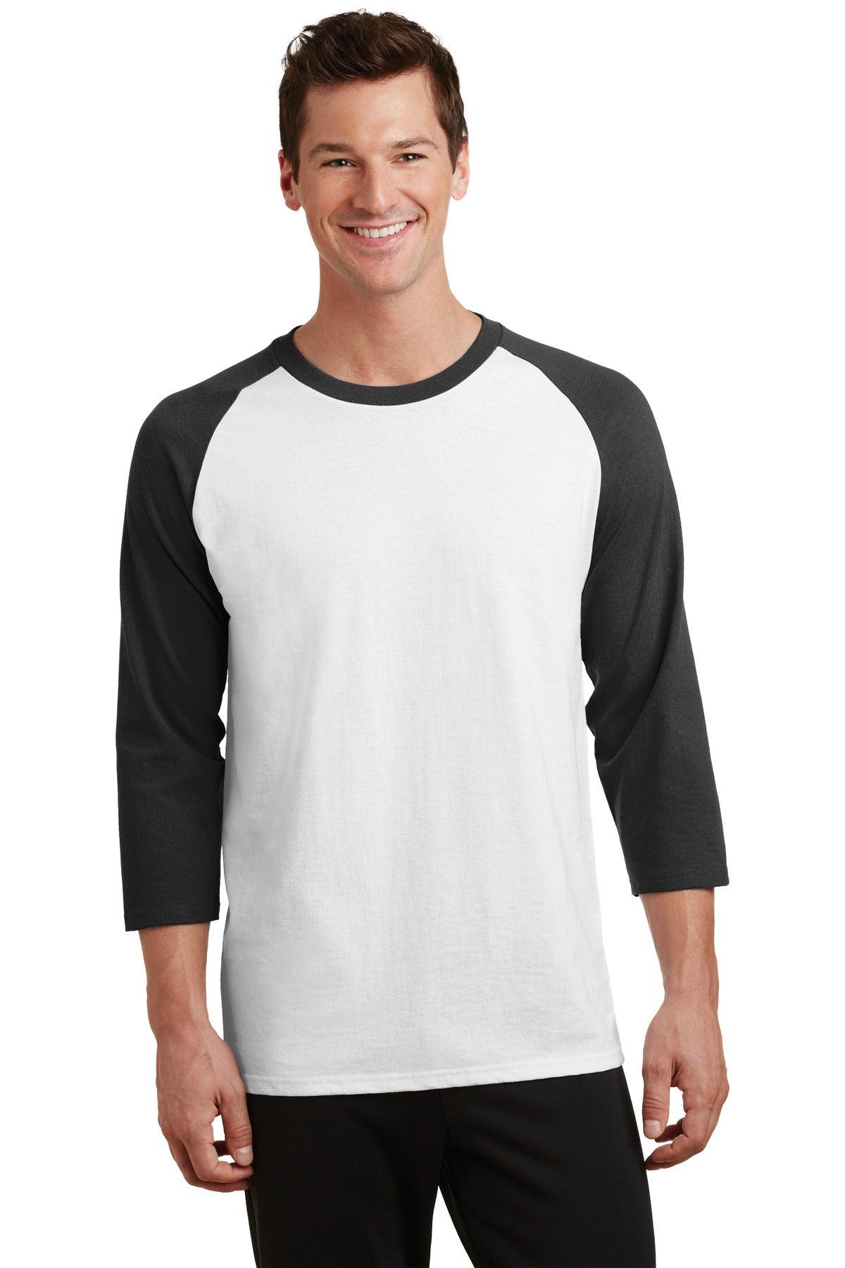 Port & Company Core Blend 3/4-Sleeve Raglan Tee. PC55RS - Dresses Max