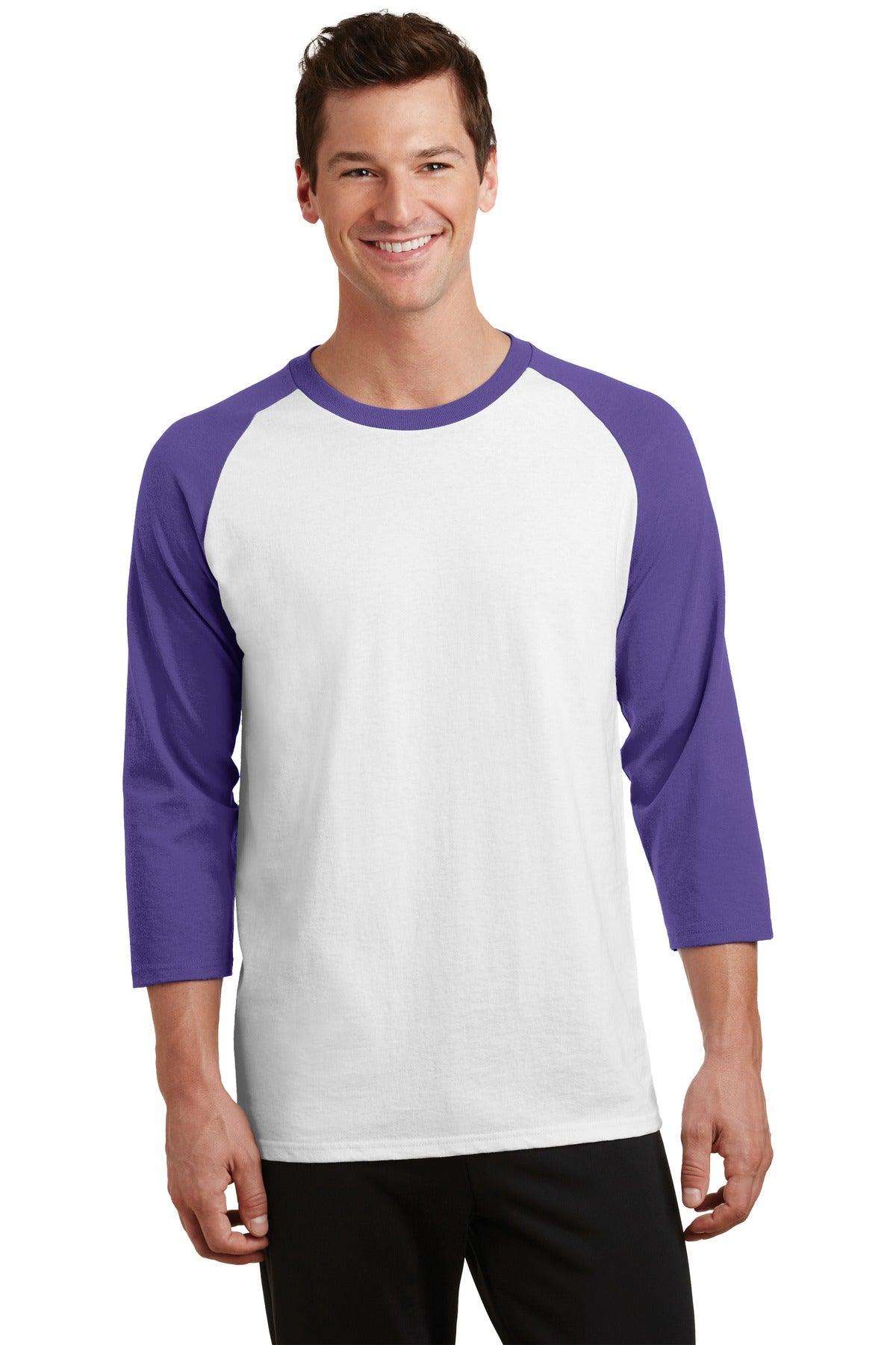 Port & Company Core Blend 3/4-Sleeve Raglan Tee. PC55RS - Dresses Max