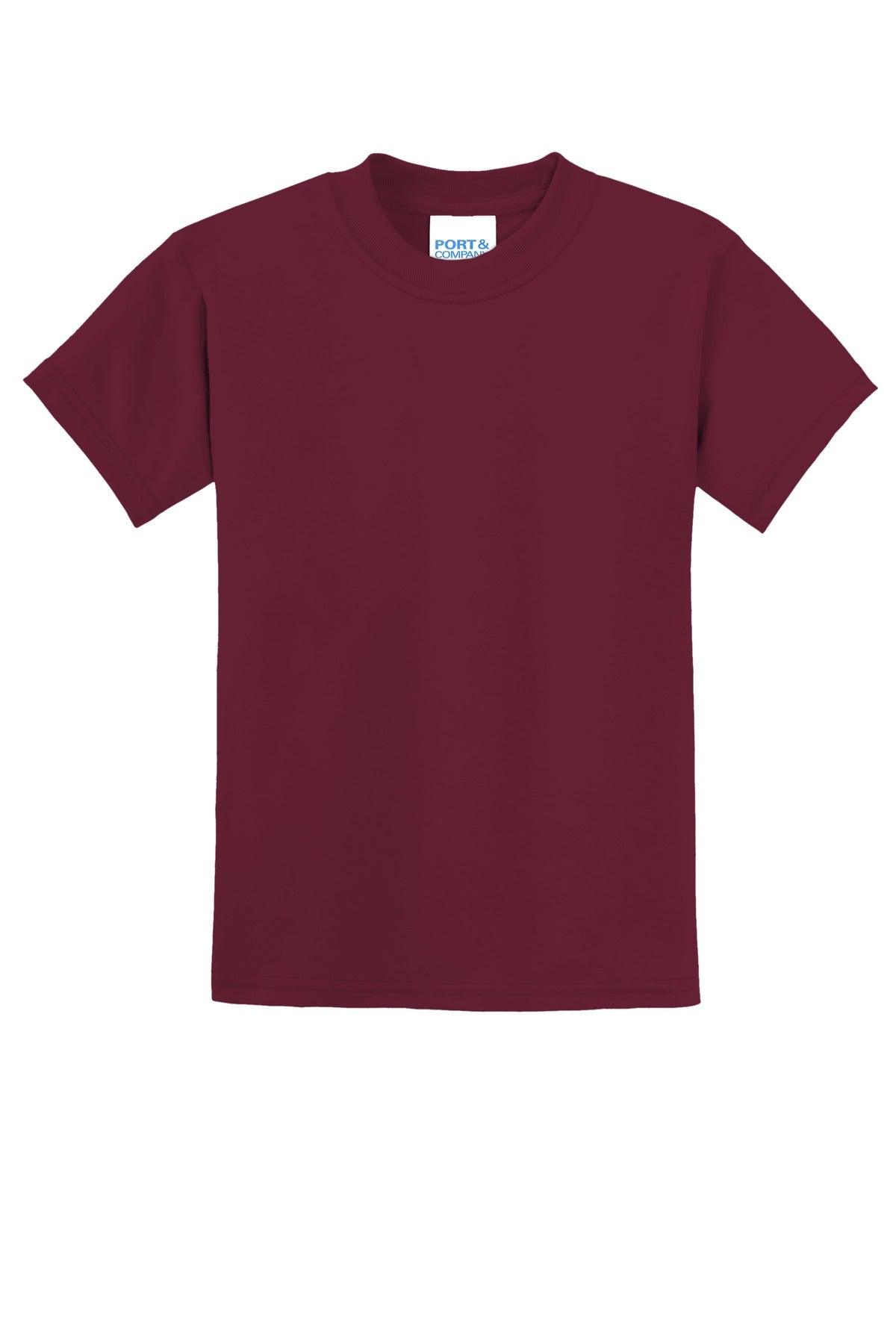 Port & Company - Youth Core Blend Tee. PC55Y - Dresses Max