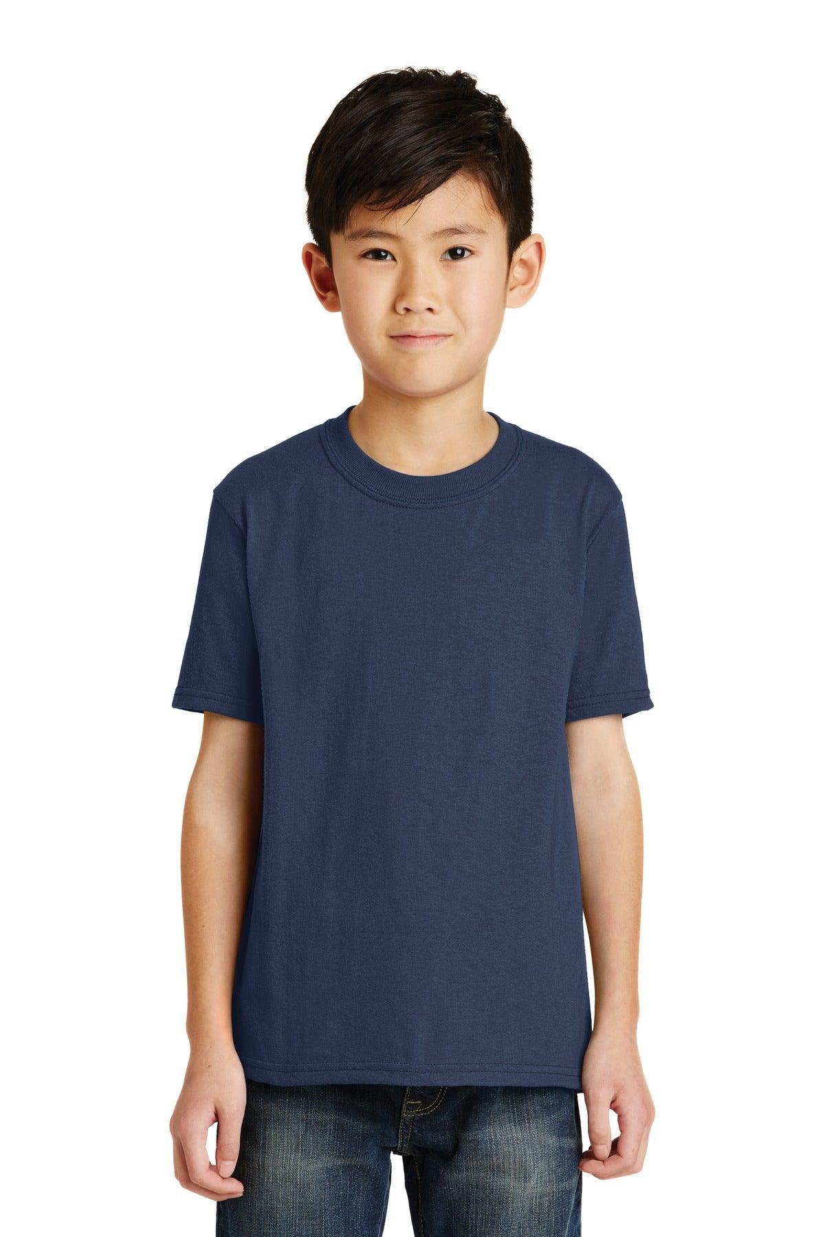 Port & Company - Youth Core Blend Tee. PC55Y - Dresses Max