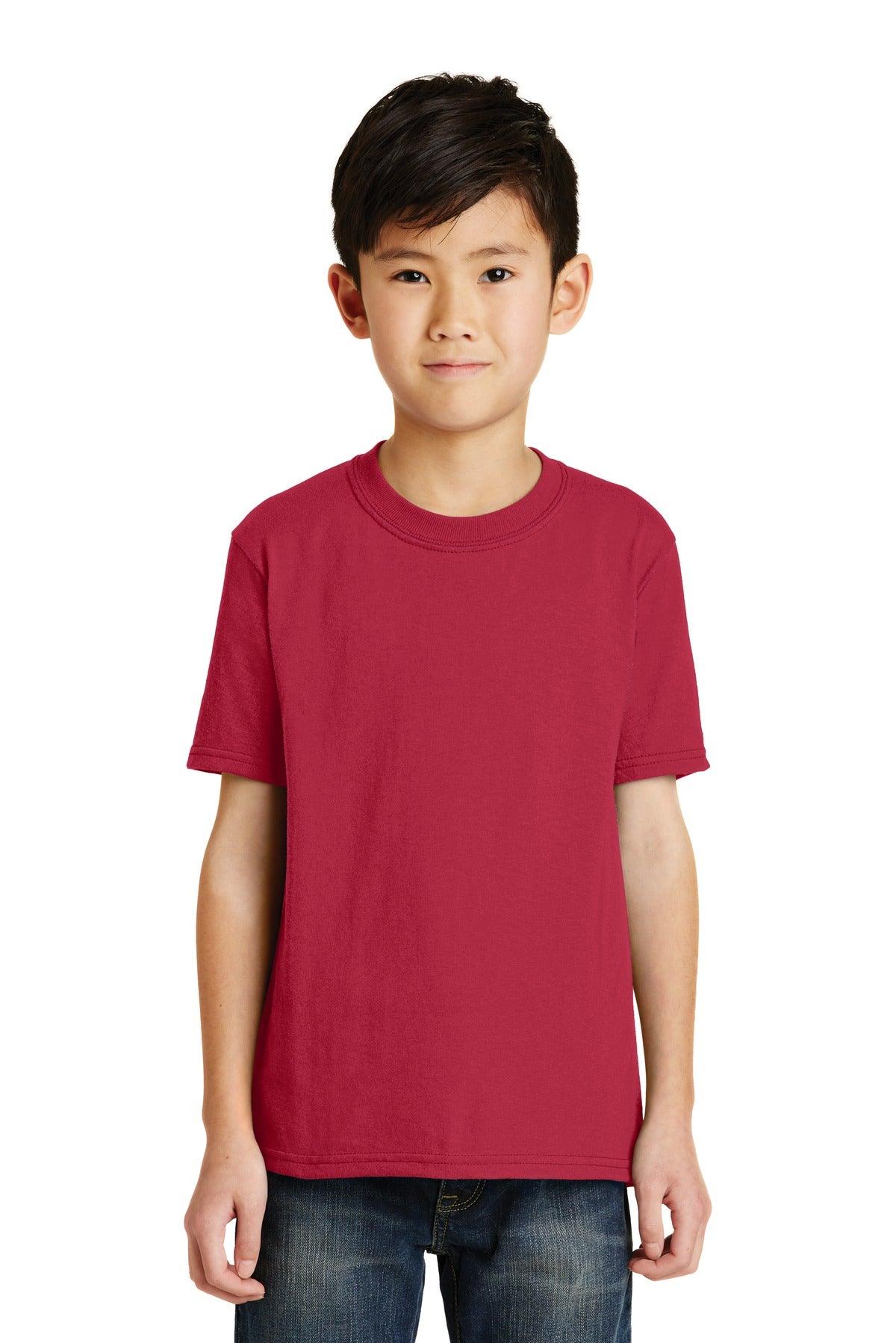 Port & Company - Youth Core Blend Tee. PC55Y - Dresses Max