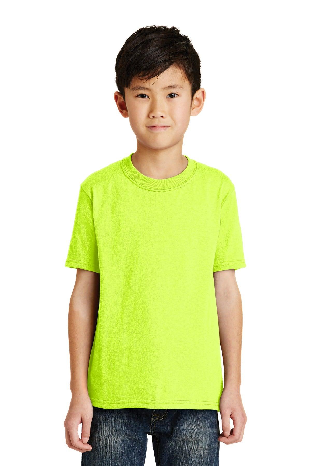 Port & Company - Youth Core Blend Tee. PC55Y - Dresses Max