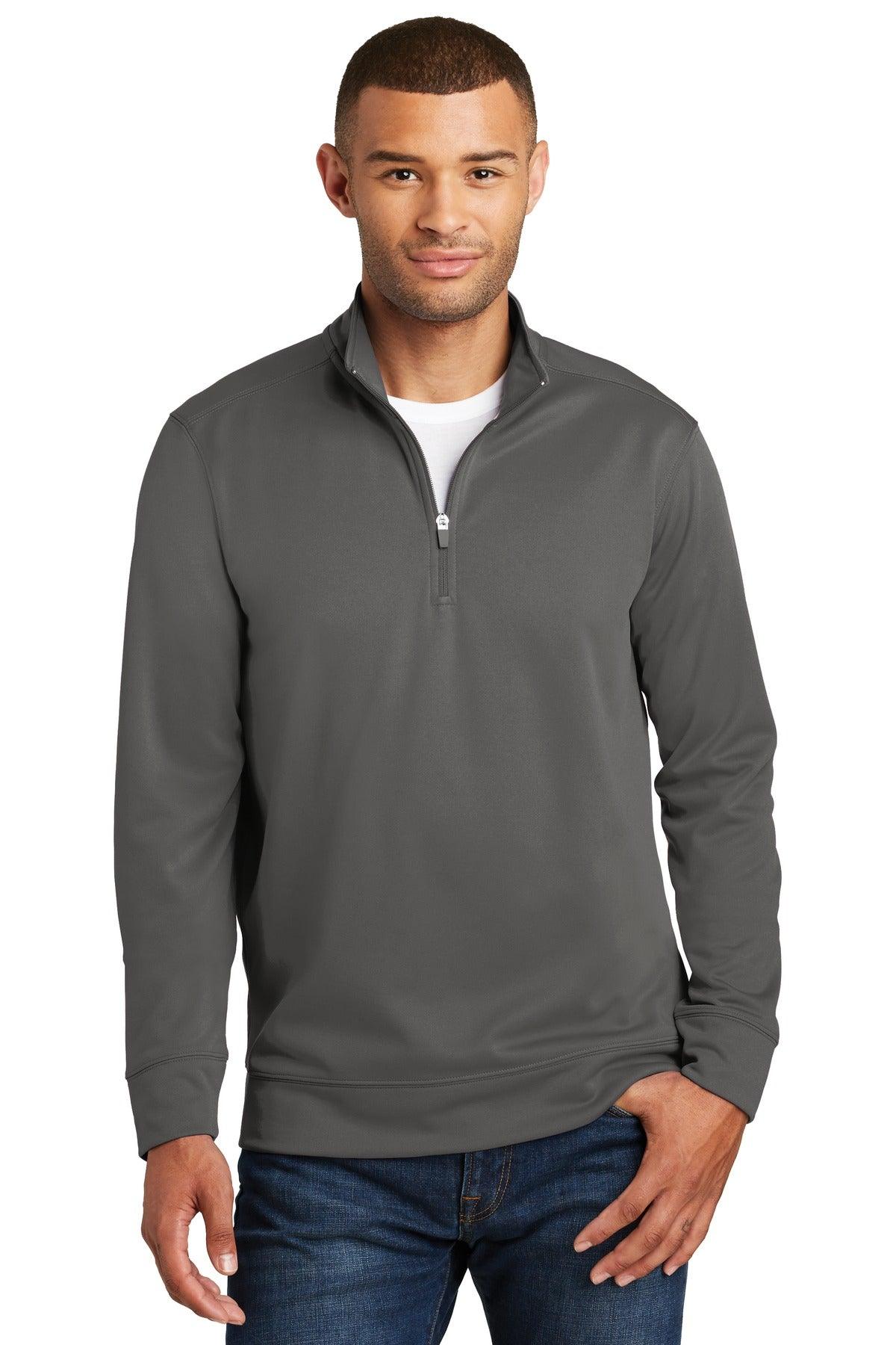 Port & Company Performance Fleece 1/4-Zip Pullover Sweatshirt. PC590Q - Dresses Max