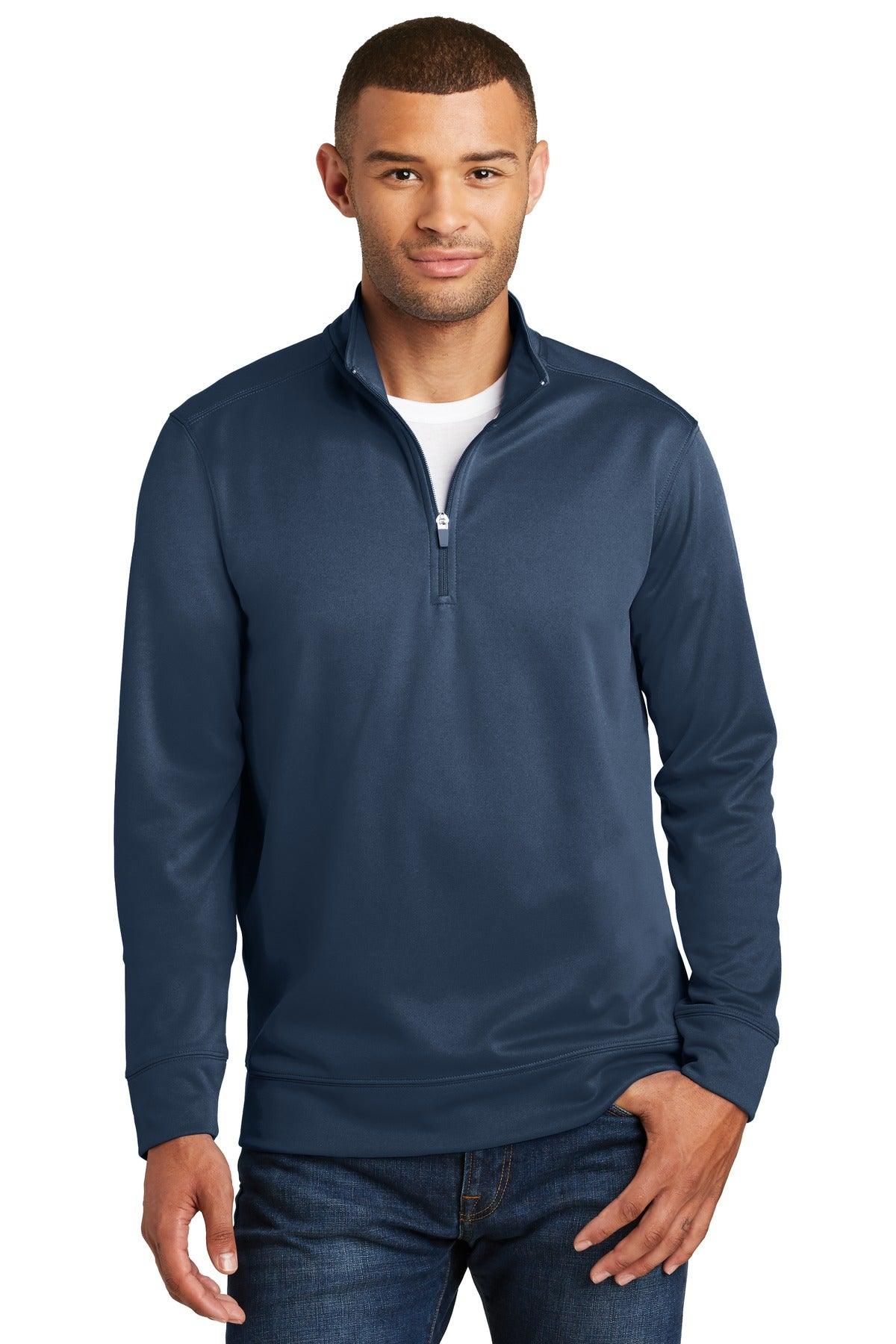Port & Company Performance Fleece 1/4-Zip Pullover Sweatshirt. PC590Q - Dresses Max
