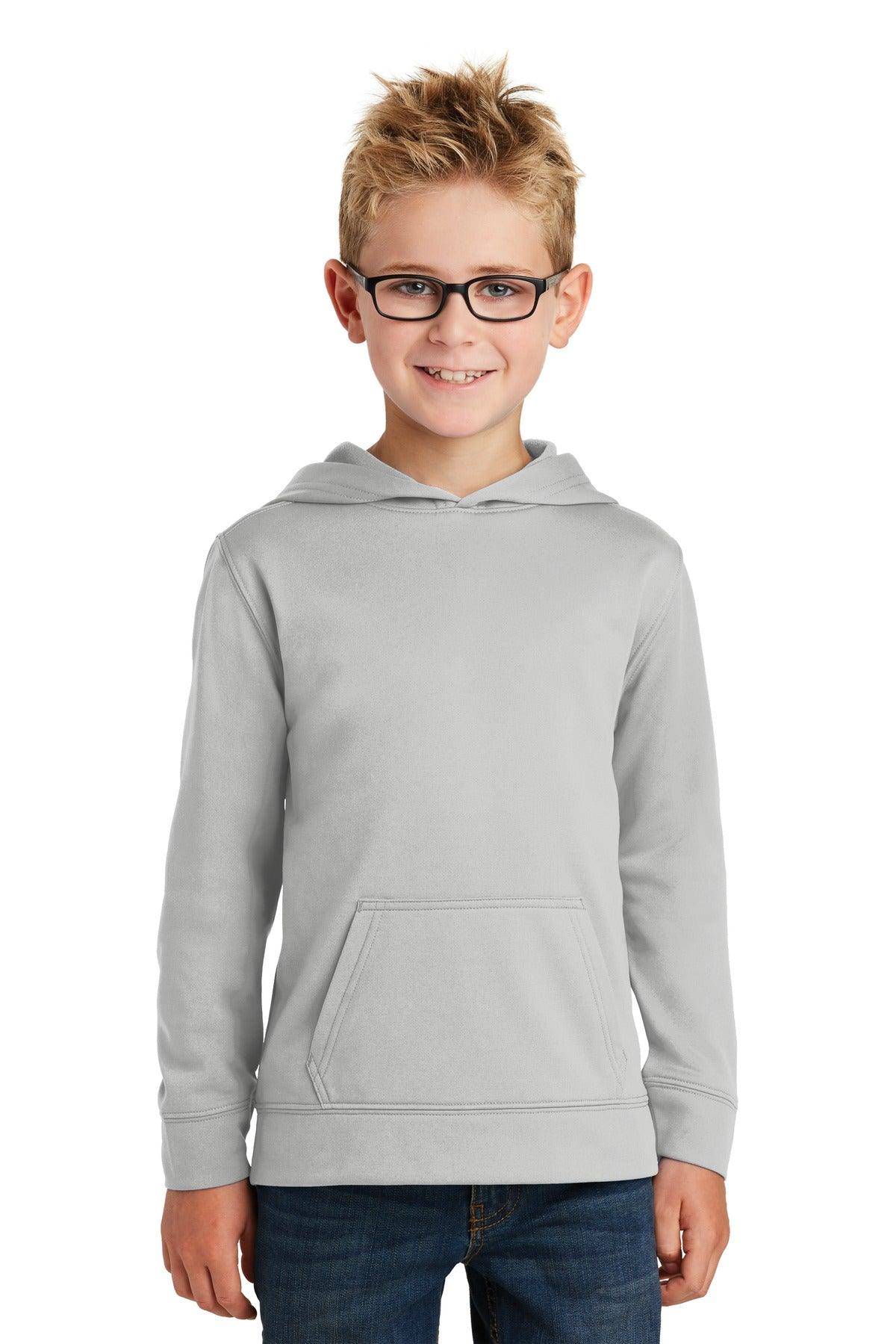 Port & Company Youth Performance Fleece Pullover Hooded Sweatshirt. PC590YH - Dresses Max
