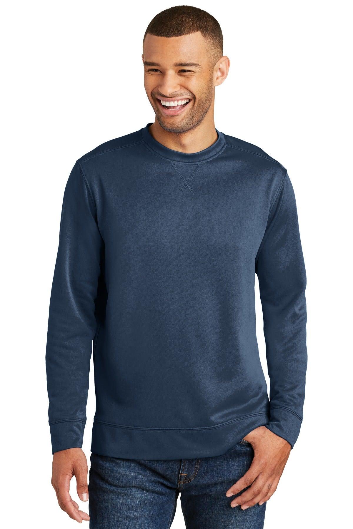 Port & Company Performance Fleece Crewneck Sweatshirt. PC590 - Dresses Max