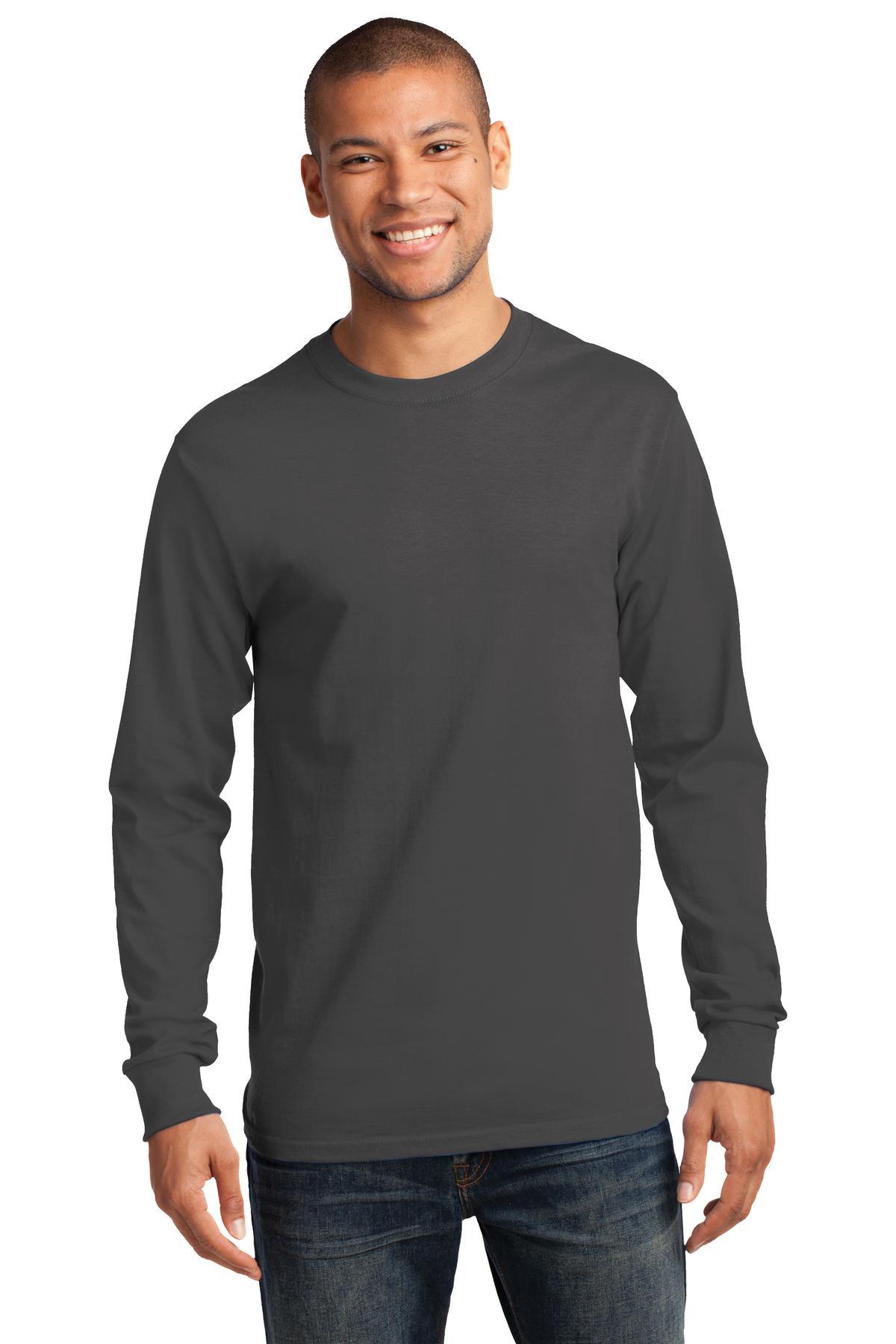 Port & Company - Long Sleeve Essential Tee. PC61LS - Dresses Max