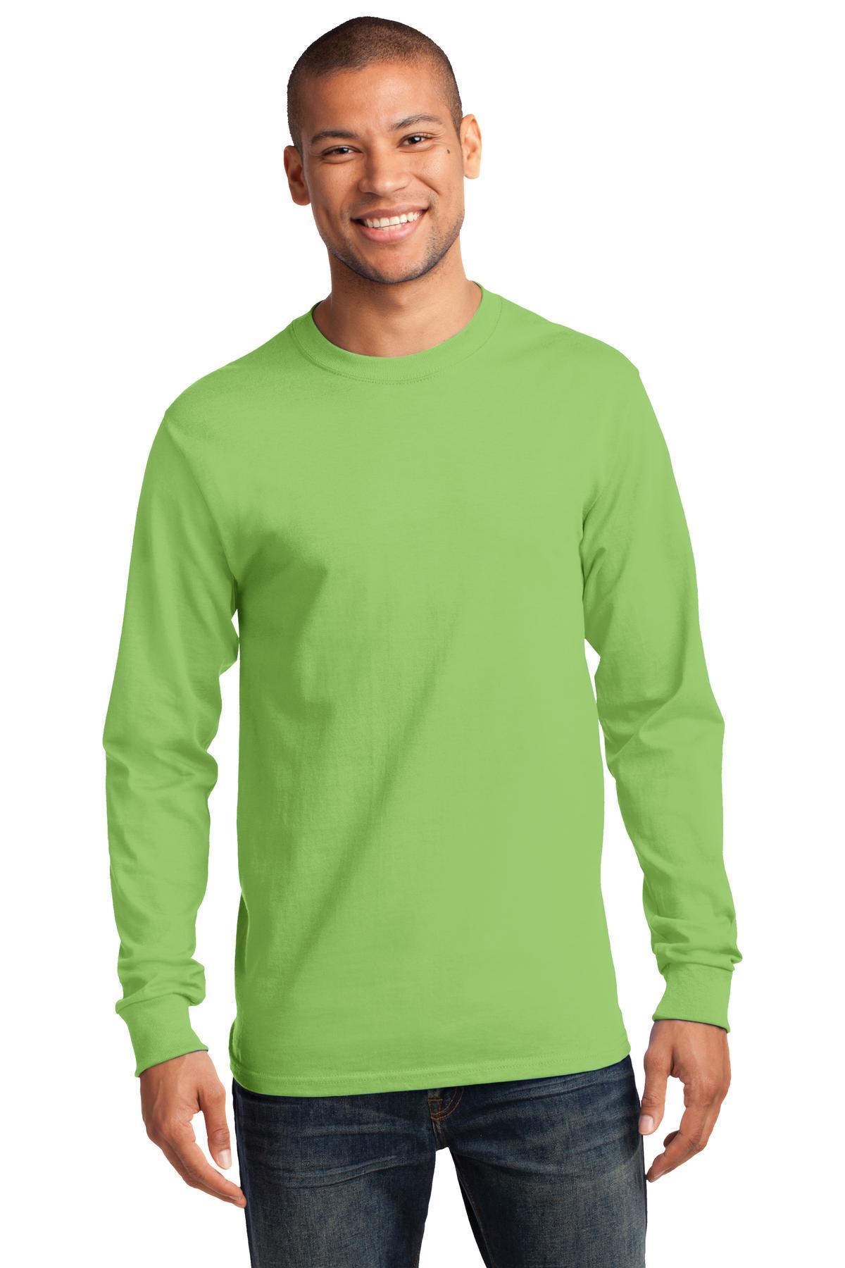 Port & Company - Long Sleeve Essential Tee. PC61LS - Dresses Max