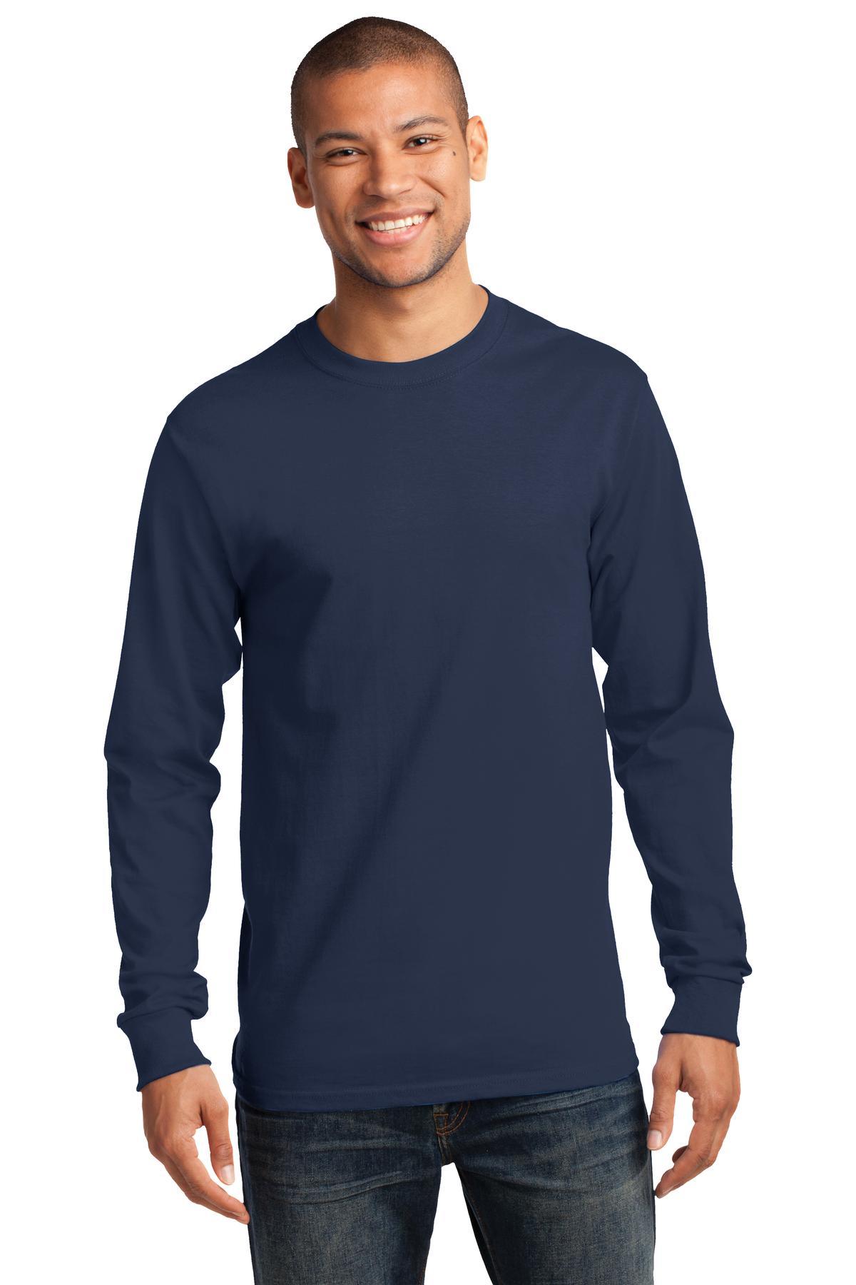 Port & Company - Long Sleeve Essential Tee. PC61LS - Dresses Max