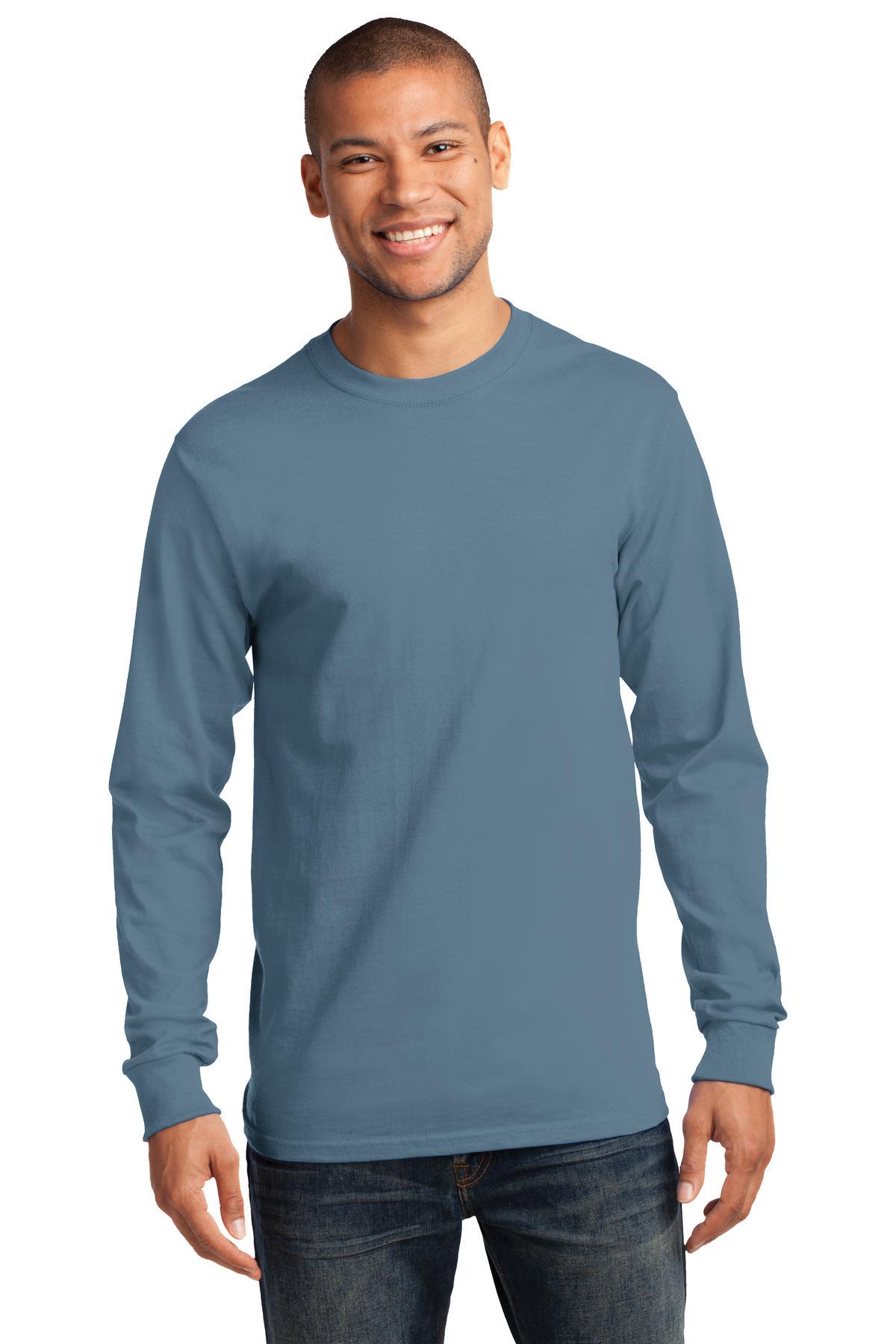 Port & Company - Long Sleeve Essential Tee. PC61LS - Dresses Max