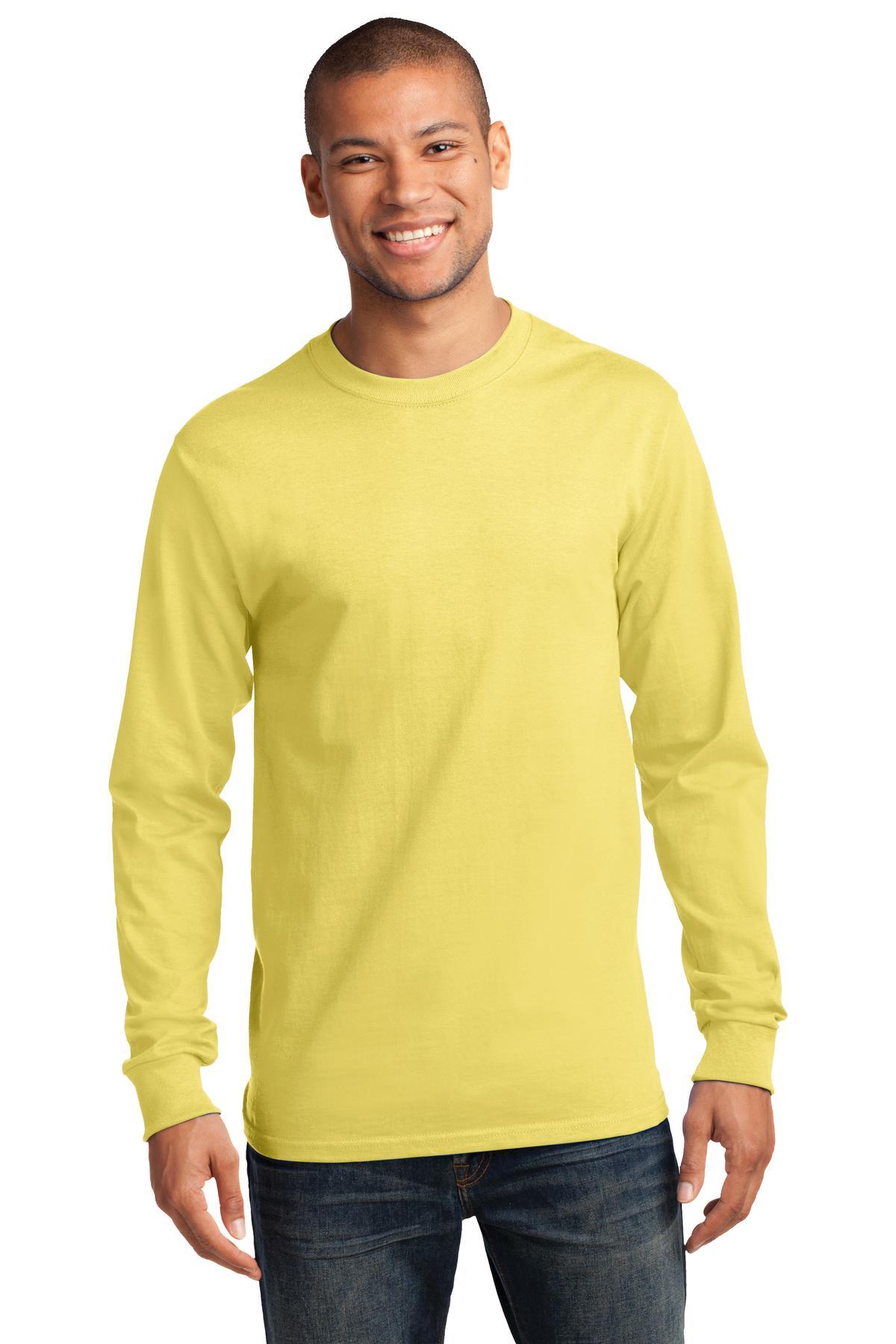 Port & Company - Long Sleeve Essential Tee. PC61LS - Dresses Max