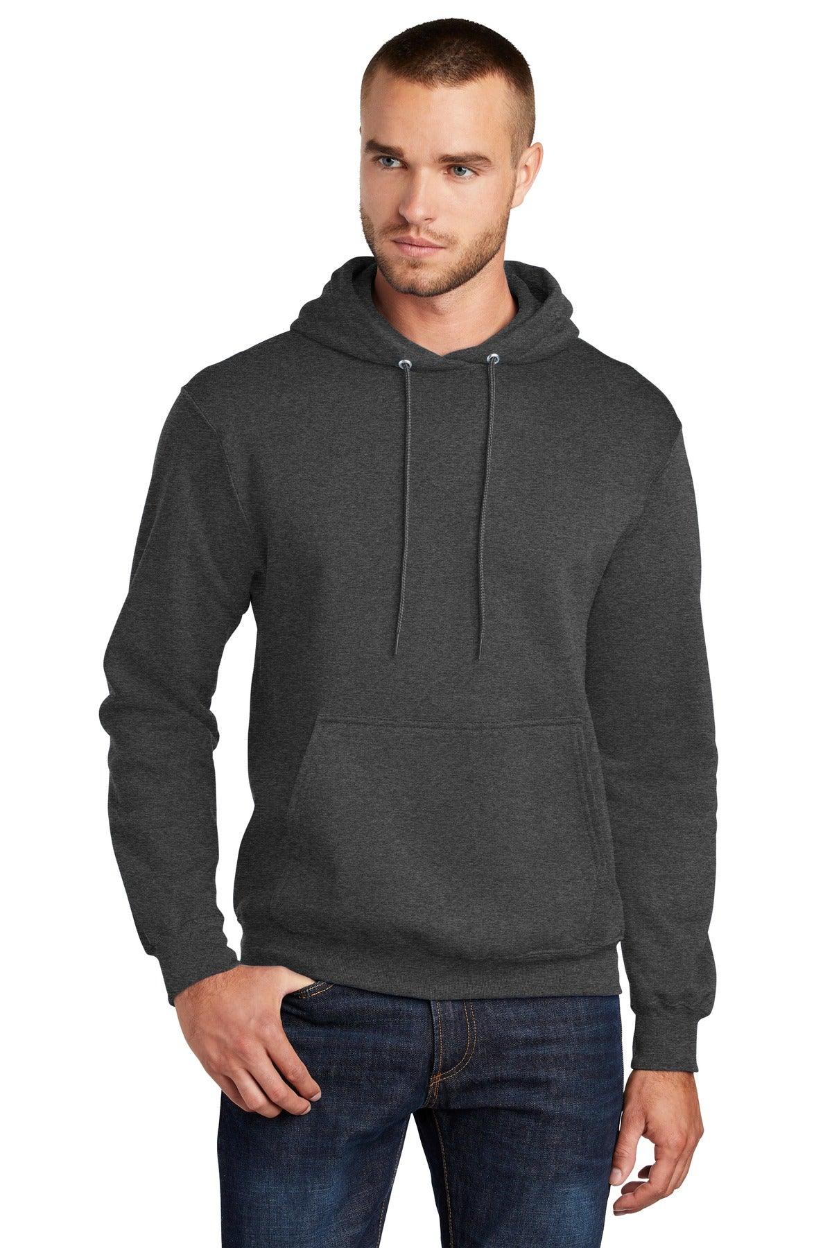 Port & Company Tall Core Fleece Pullover Hooded Sweatshirt PC78HT - Dresses Max