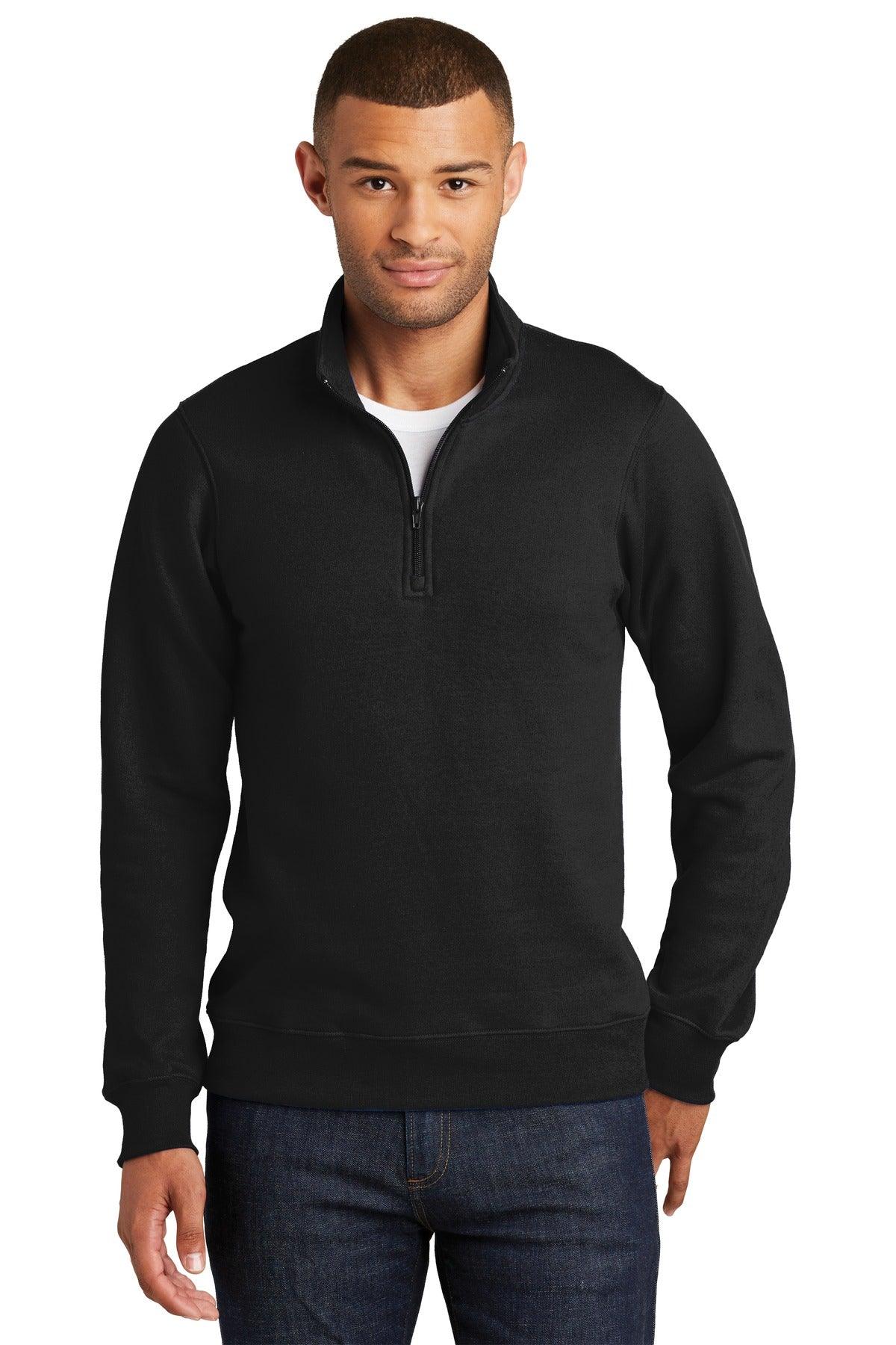 Port & Company® Fan Favorite Fleece 1/4-Zip Pullover Sweatshirt. PC850Q - Dresses Max