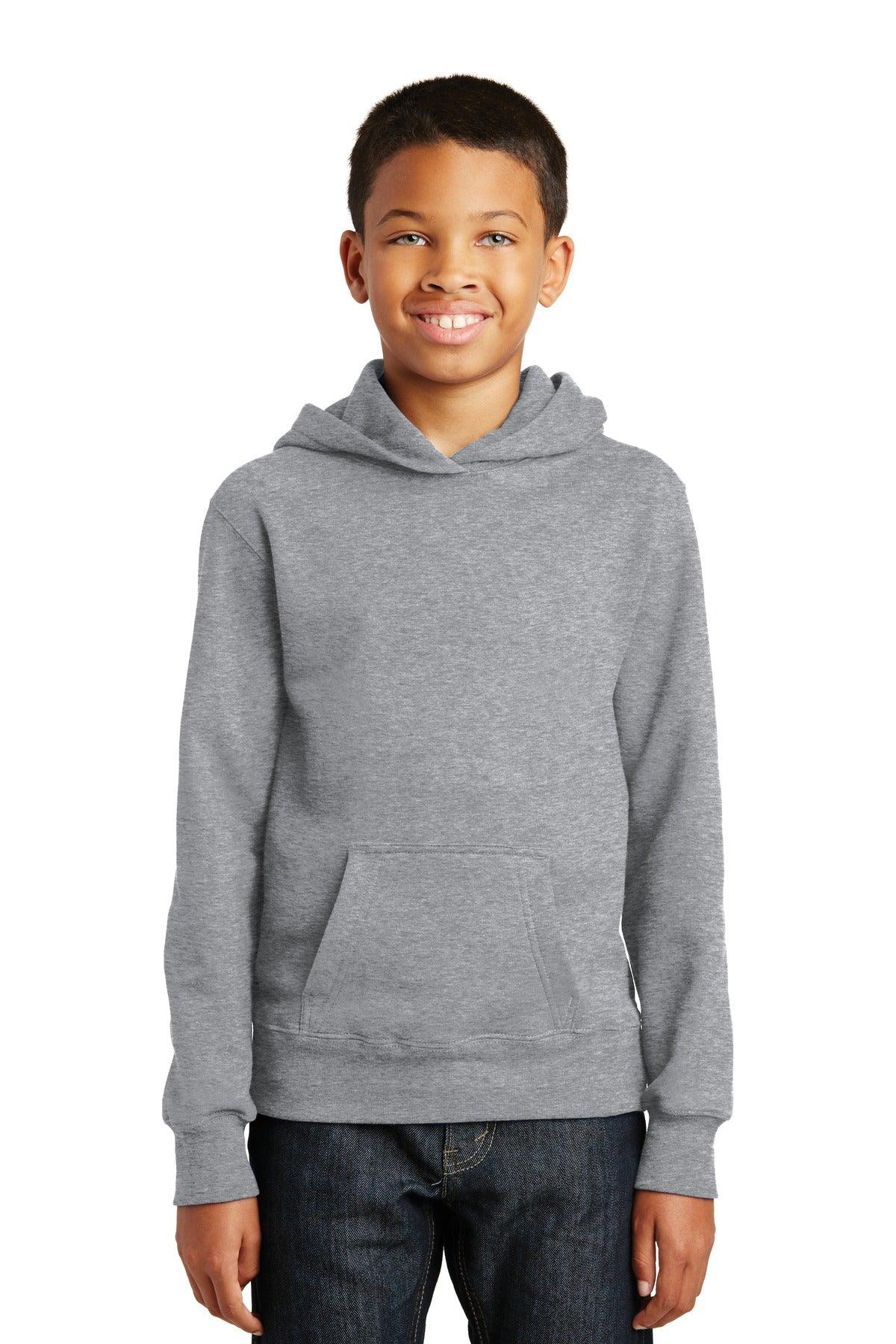 Port & Company Youth Fan Favorite Fleece Pullover Hooded Sweatshirt. PC850YH - Dresses Max