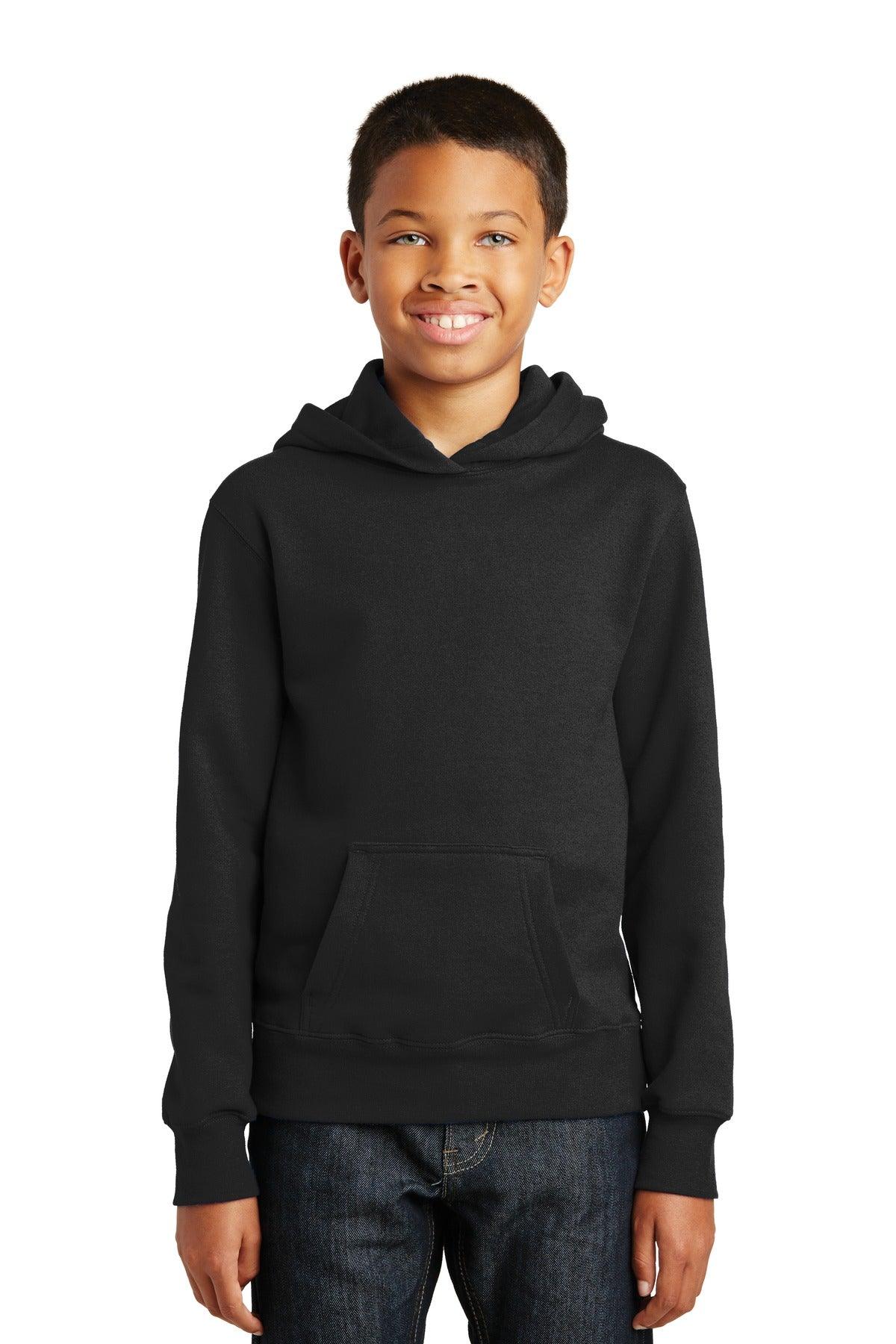 Port & Company Youth Fan Favorite Fleece Pullover Hooded Sweatshirt. PC850YH - Dresses Max