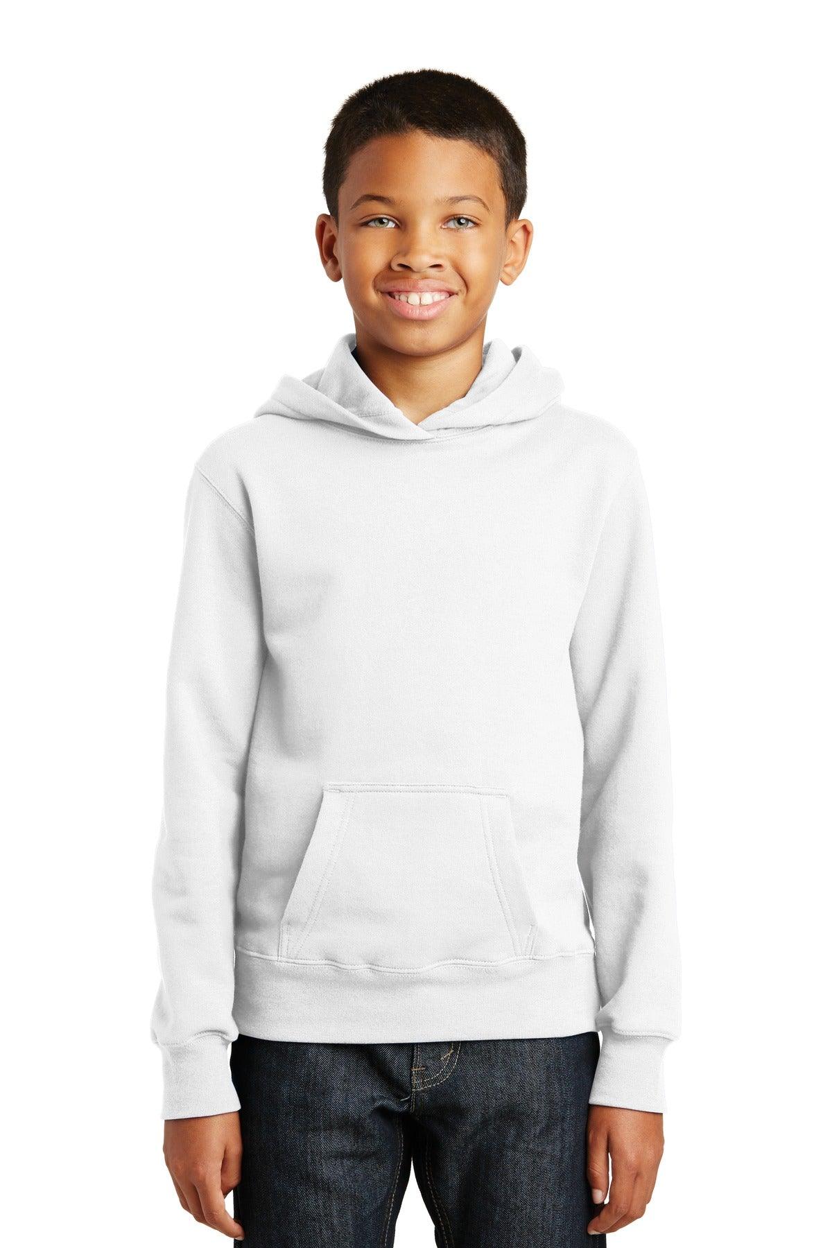 Port & Company Youth Fan Favorite Fleece Pullover Hooded Sweatshirt. PC850YH - Dresses Max