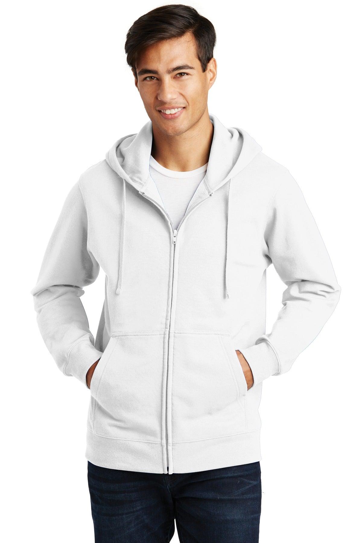 Port & Company Fan Favorite Fleece Full-Zip Hooded Sweatshirt. PC850ZH - Dresses Max