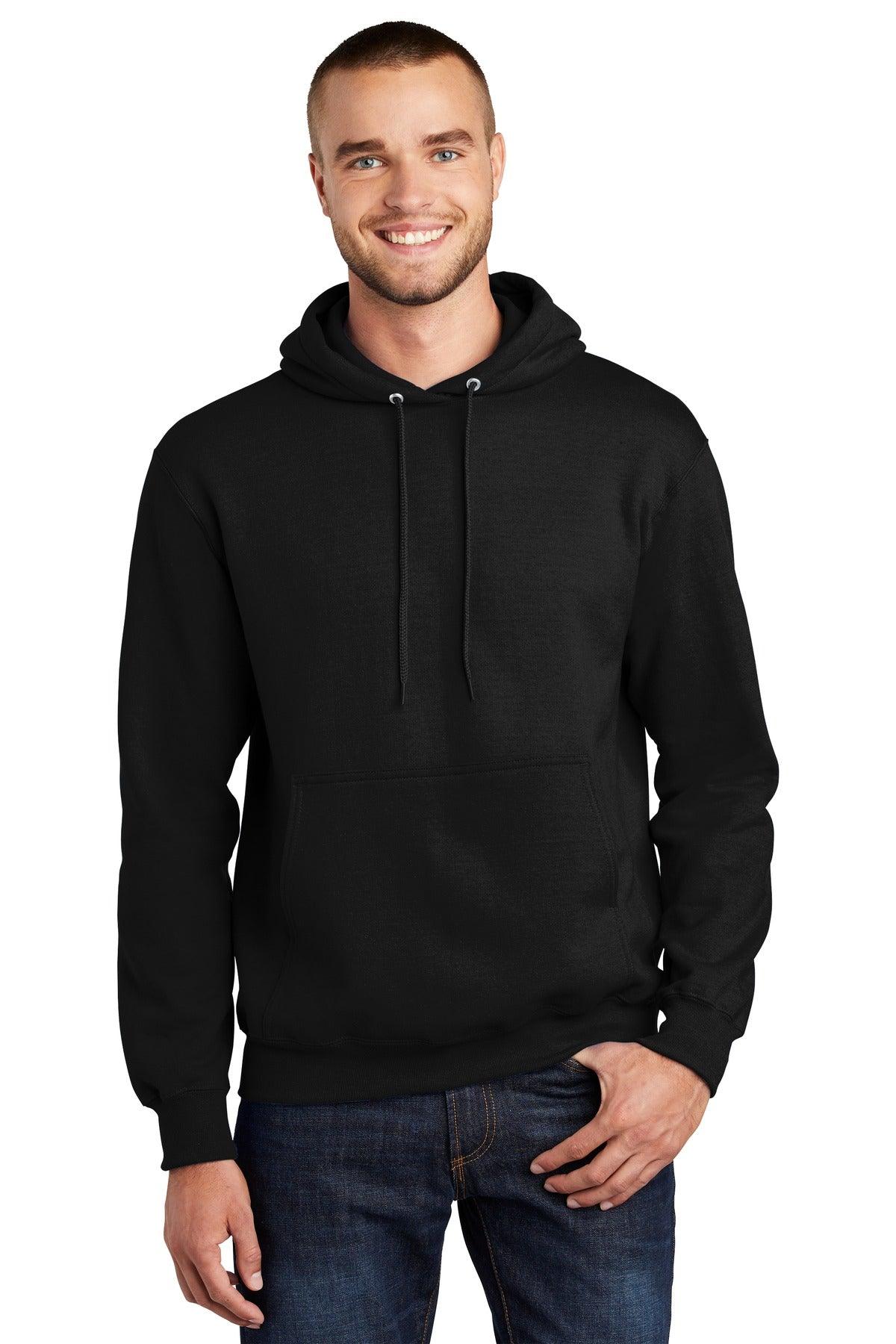 Port & Company Tall Essential Fleece Pullover Hooded Sweatshirt. PC90HT - Dresses Max