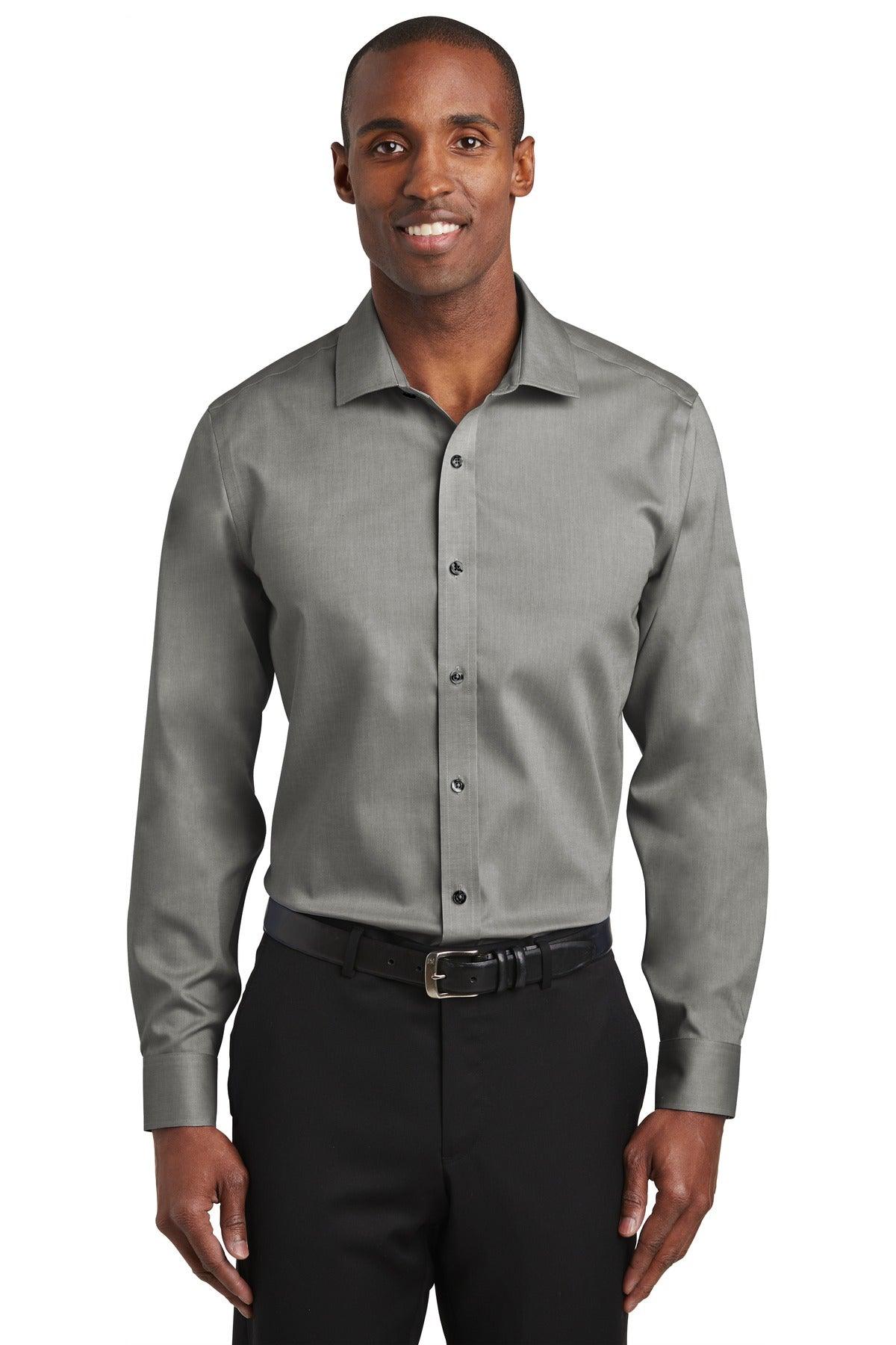 Red House Slim Fit Pinpoint Oxford Non-Iron Shirt. RH620 - Dresses Max