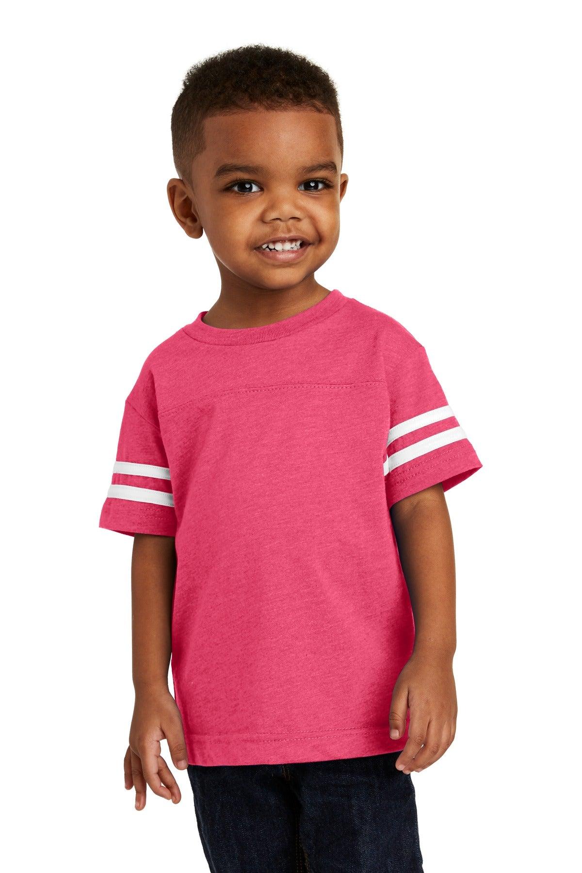 Rabbit Skins Toddler Football Fine Jersey Tee. RS3037 - Dresses Max