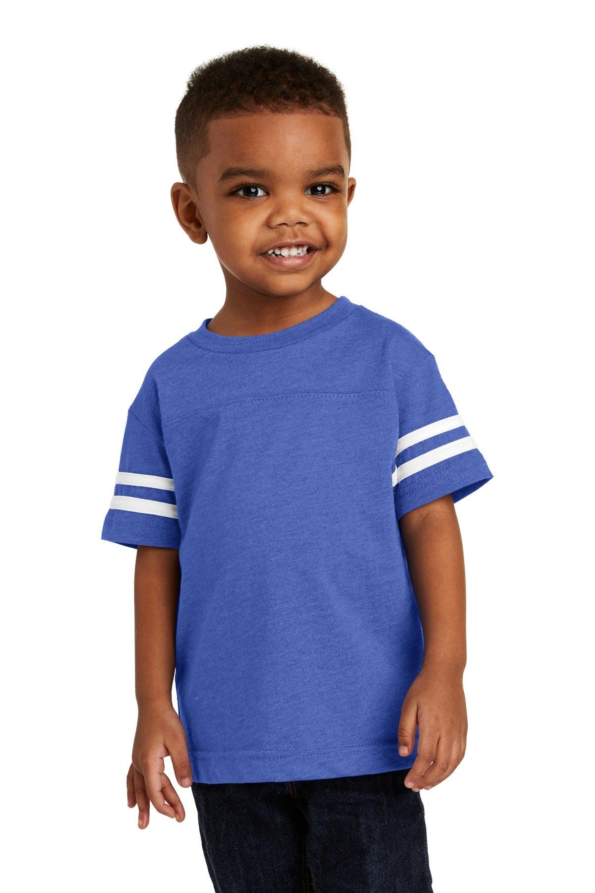 Rabbit Skins Toddler Football Fine Jersey Tee. RS3037 - Dresses Max