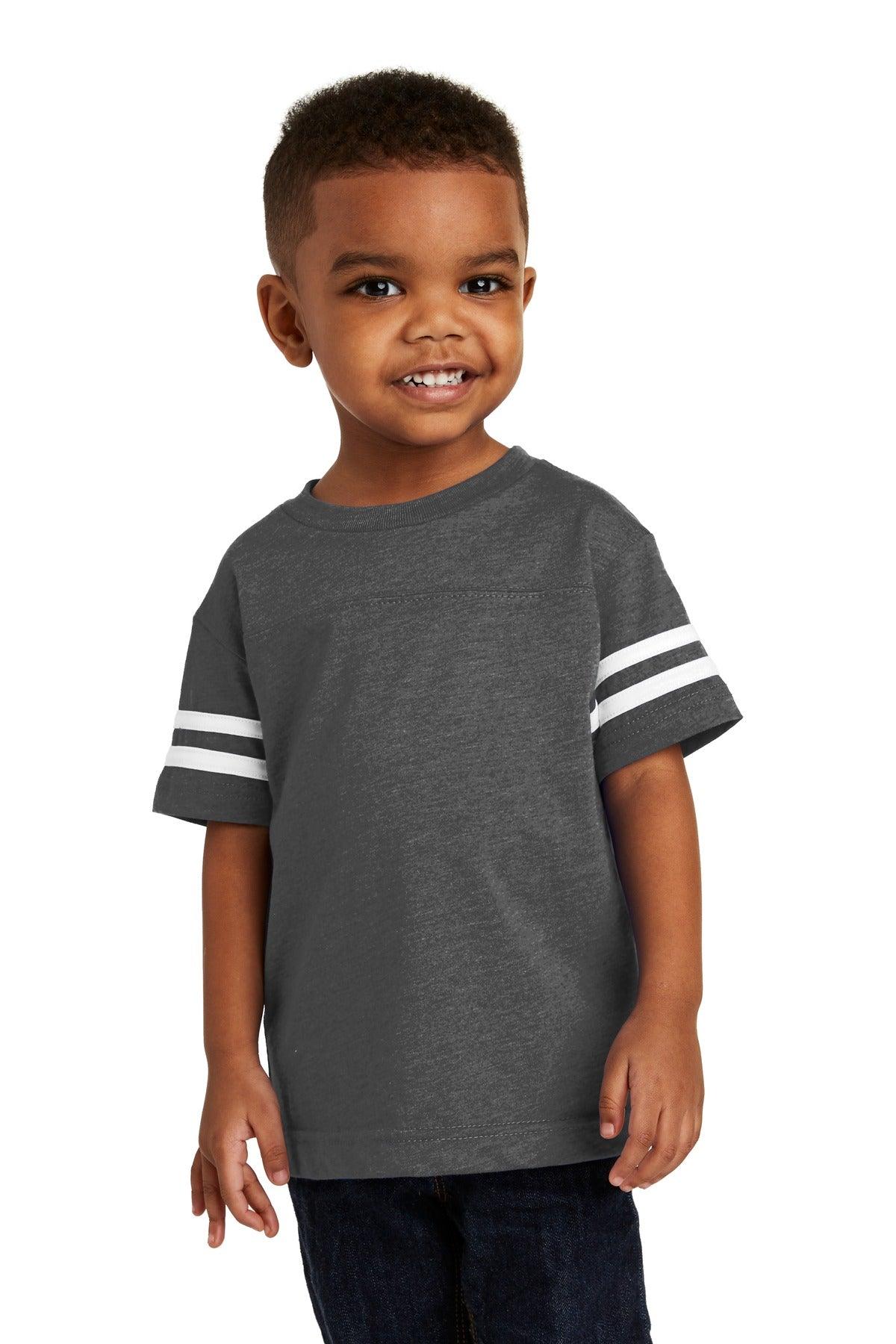 Rabbit Skins Toddler Football Fine Jersey Tee. RS3037 - Dresses Max